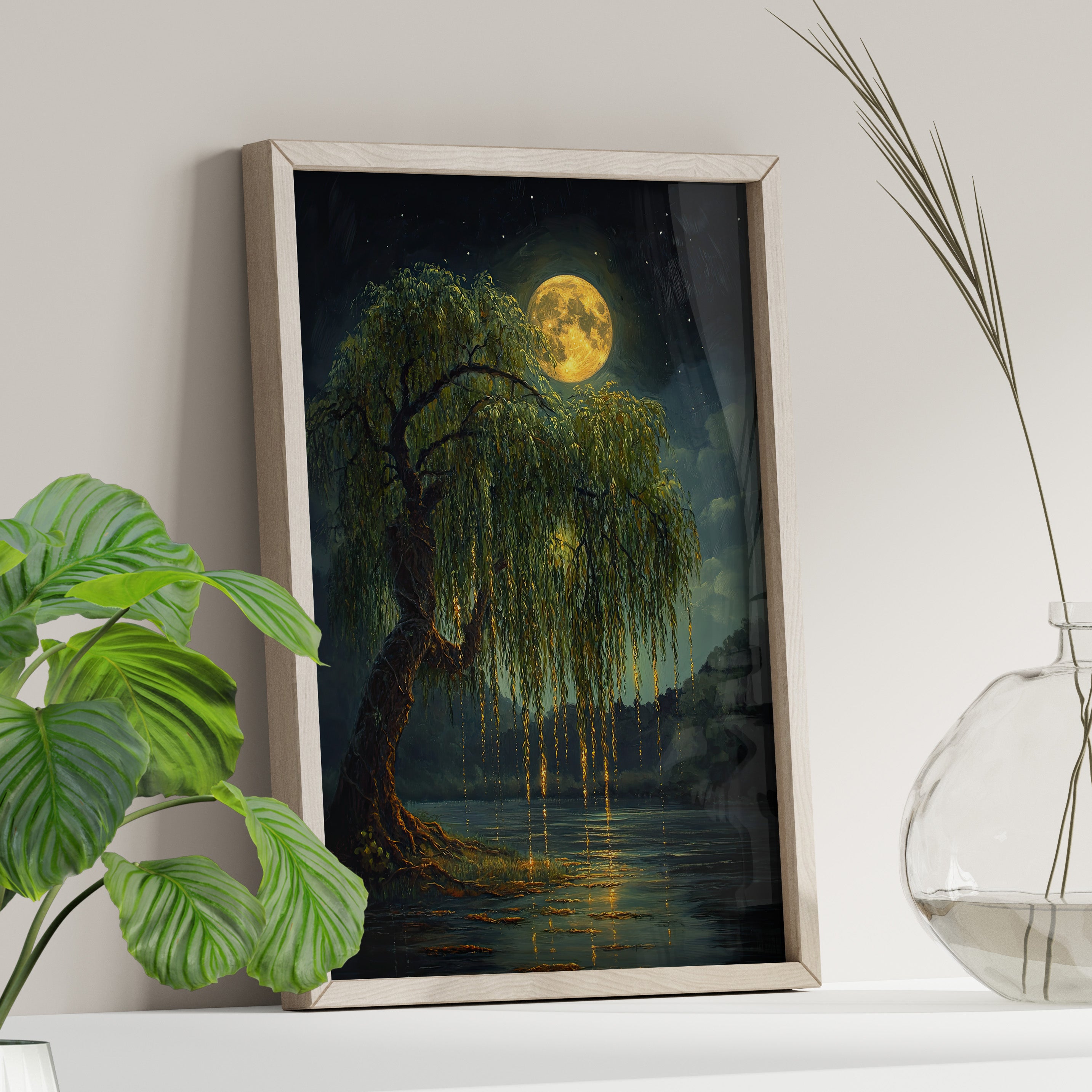 Moonlit Willow Glow