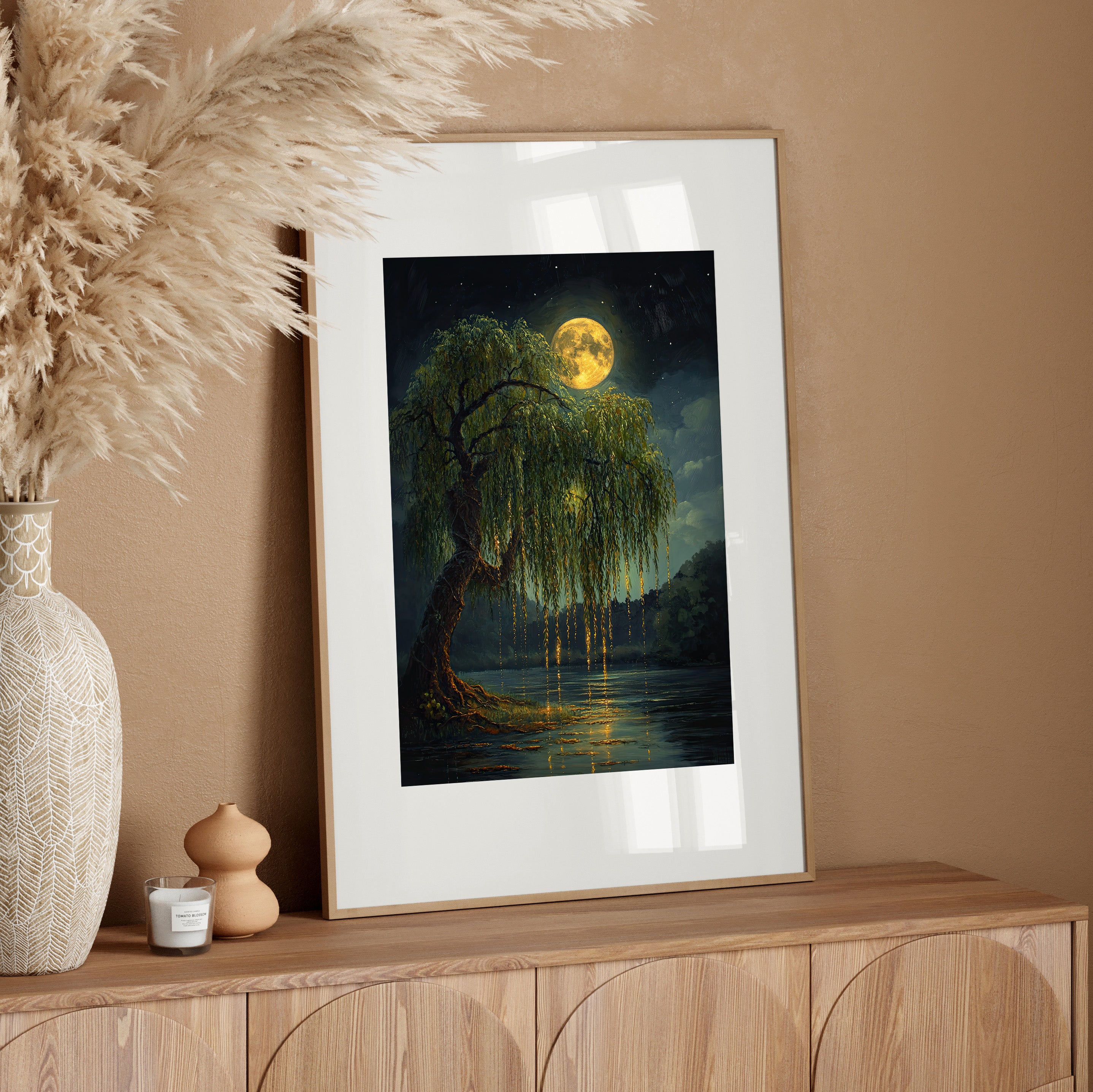 Moonlit Willow Glow
