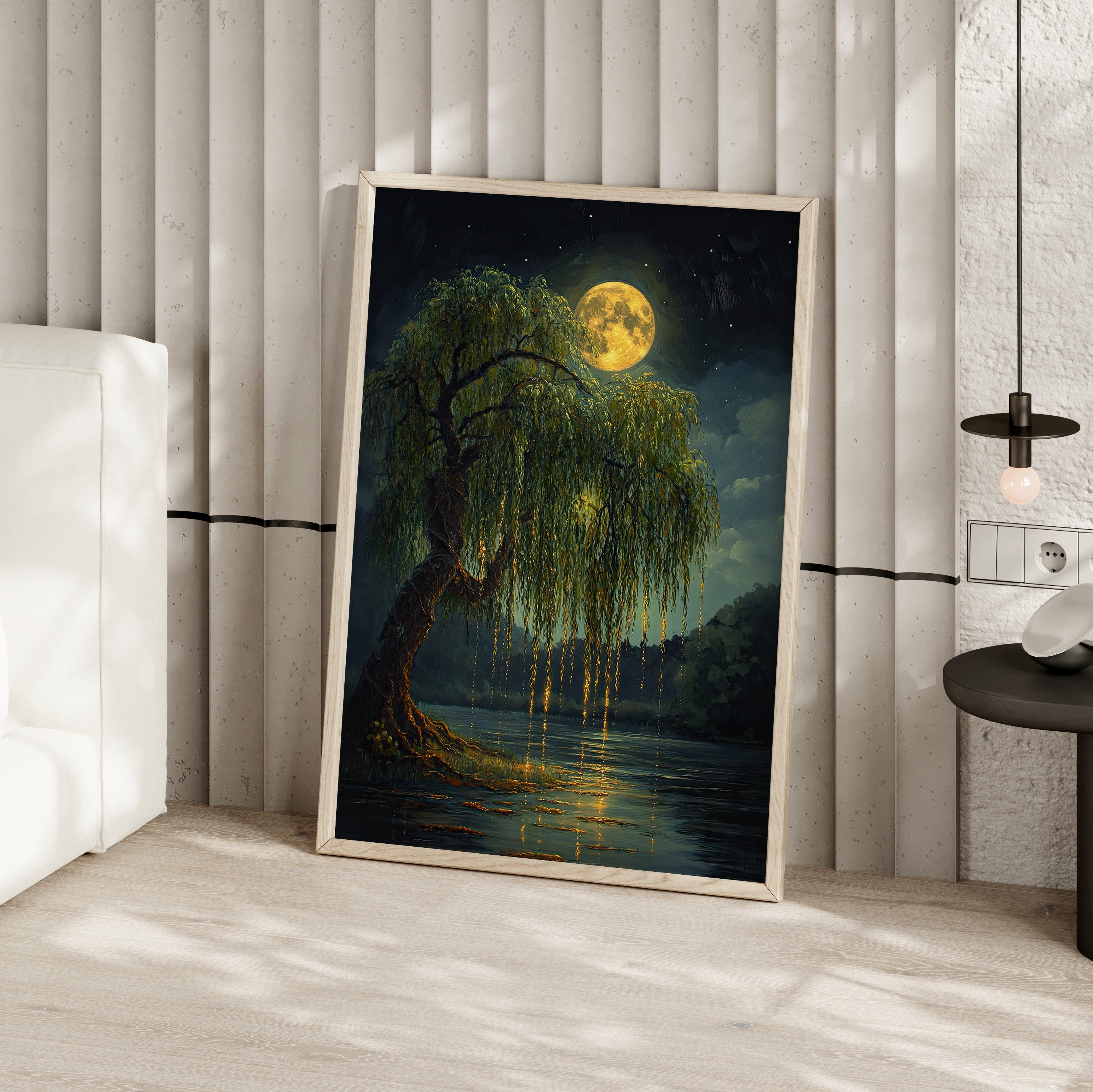 Moonlit Willow Glow
