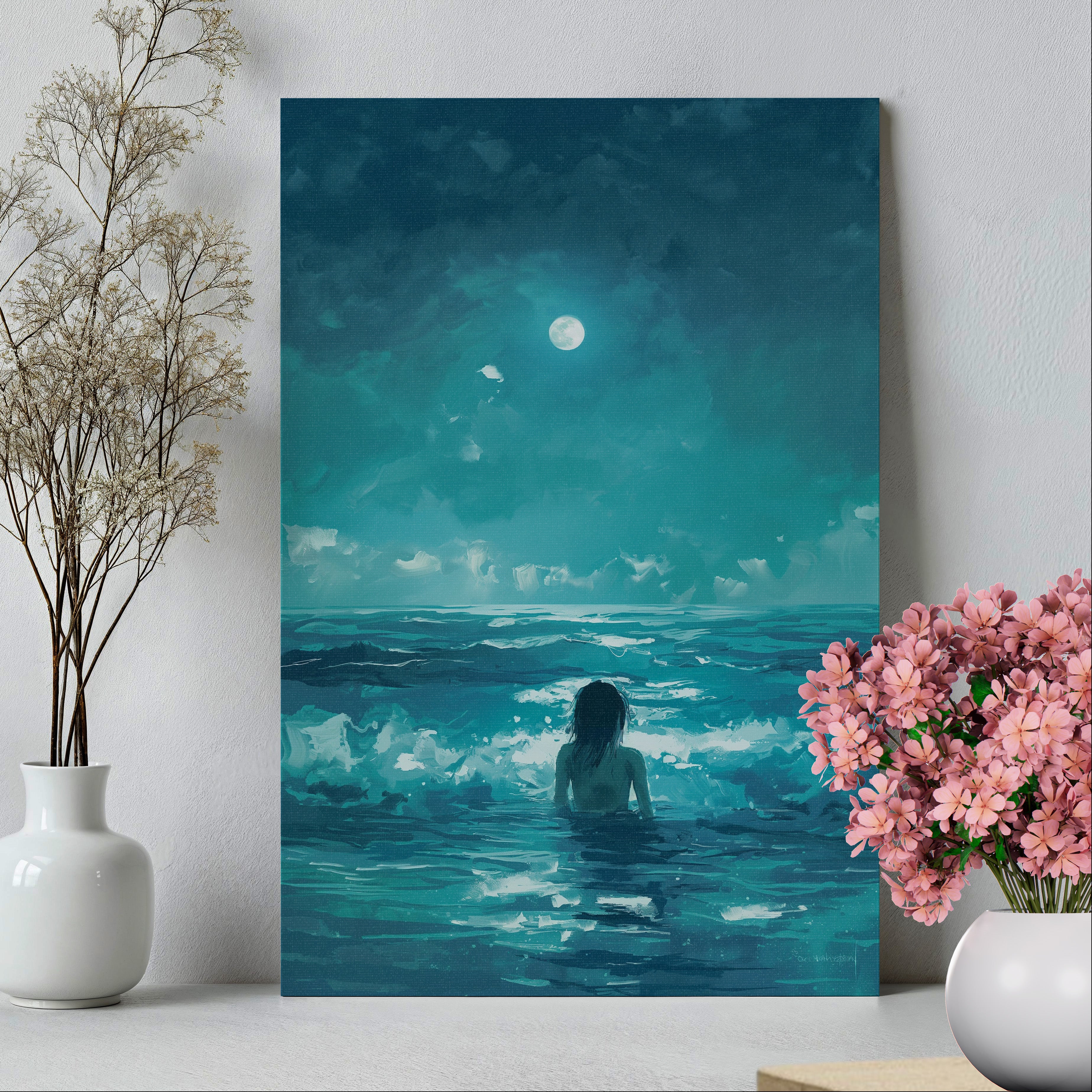 1.25" Matte Canvas - Married to the Sea