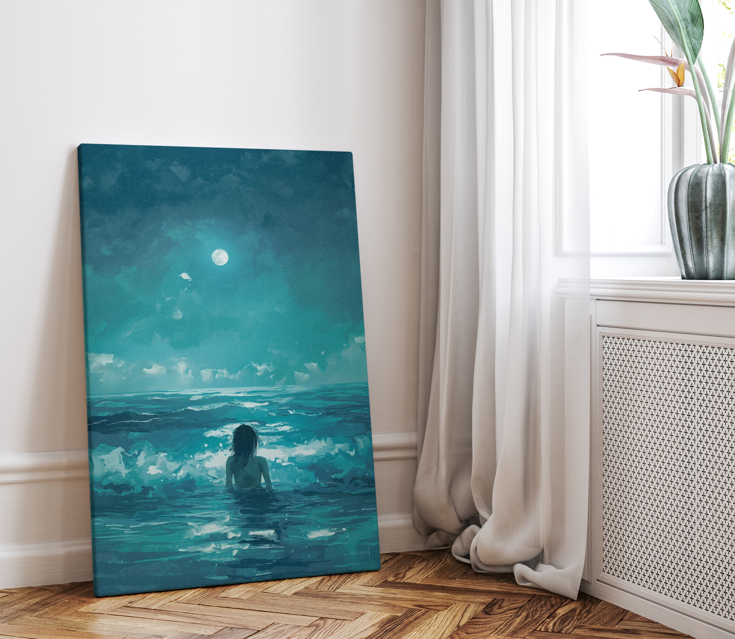 1.25" Matte Canvas - Married to the Sea