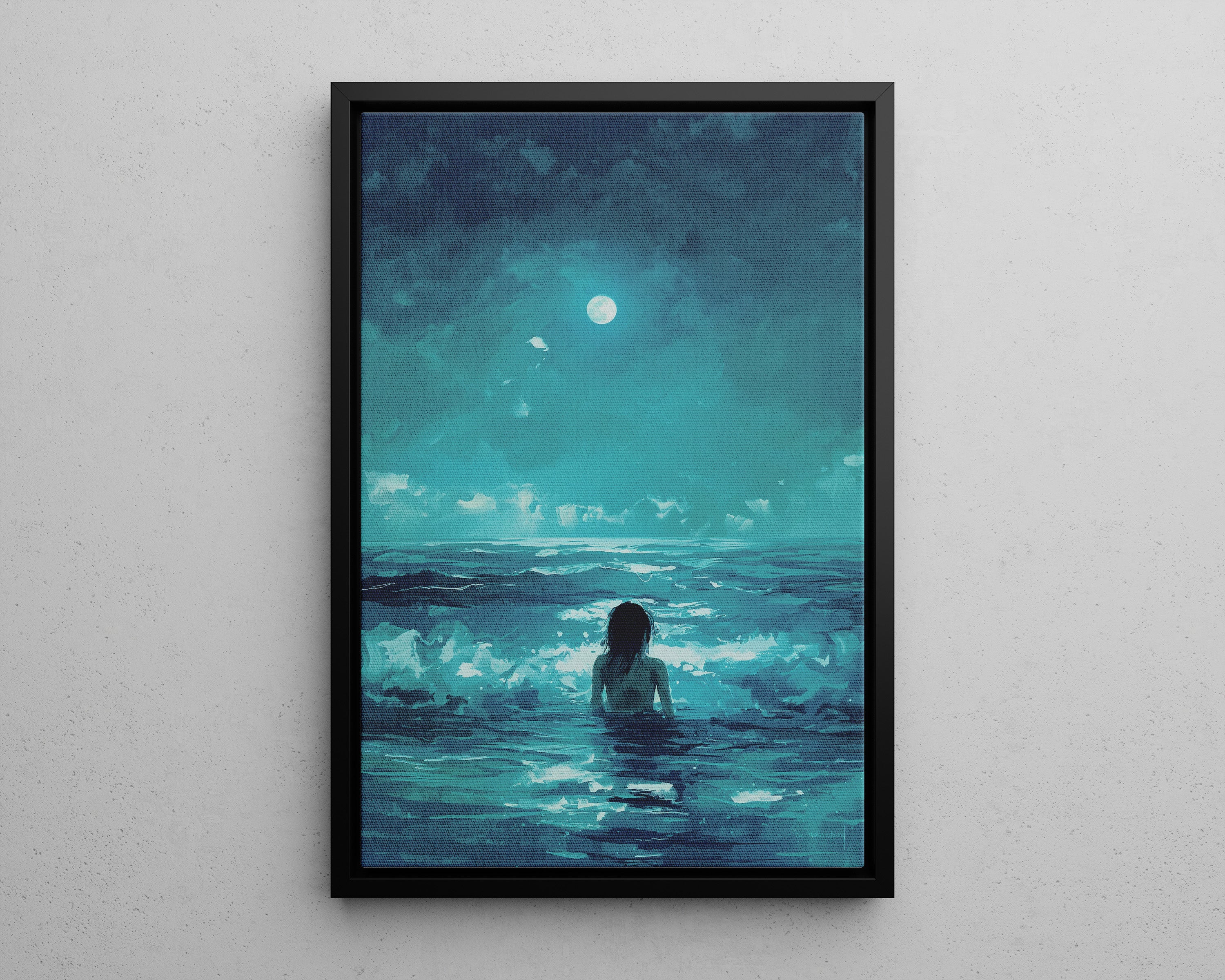 Framed Canvas - Married to the Sea