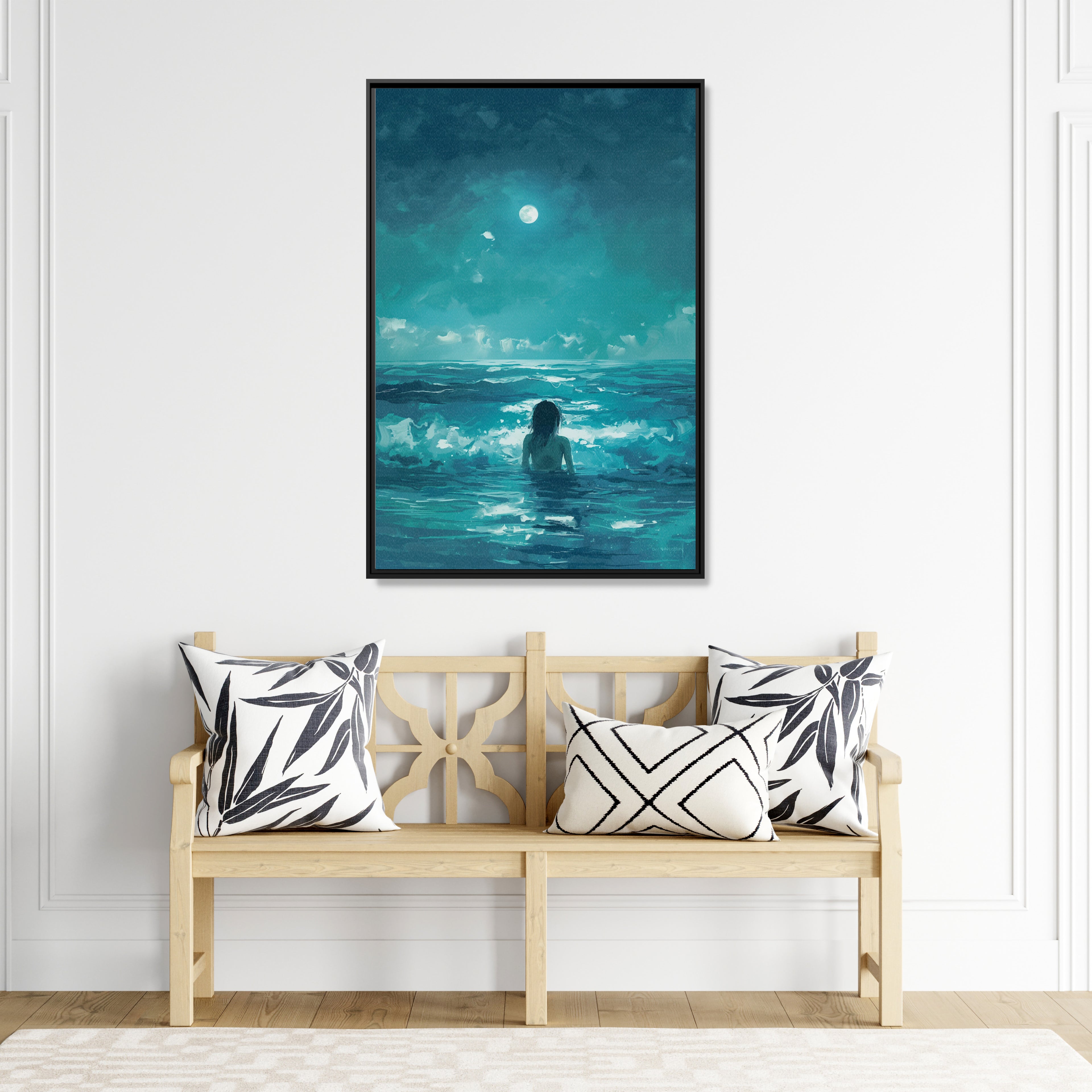 Framed Canvas - Married to the Sea