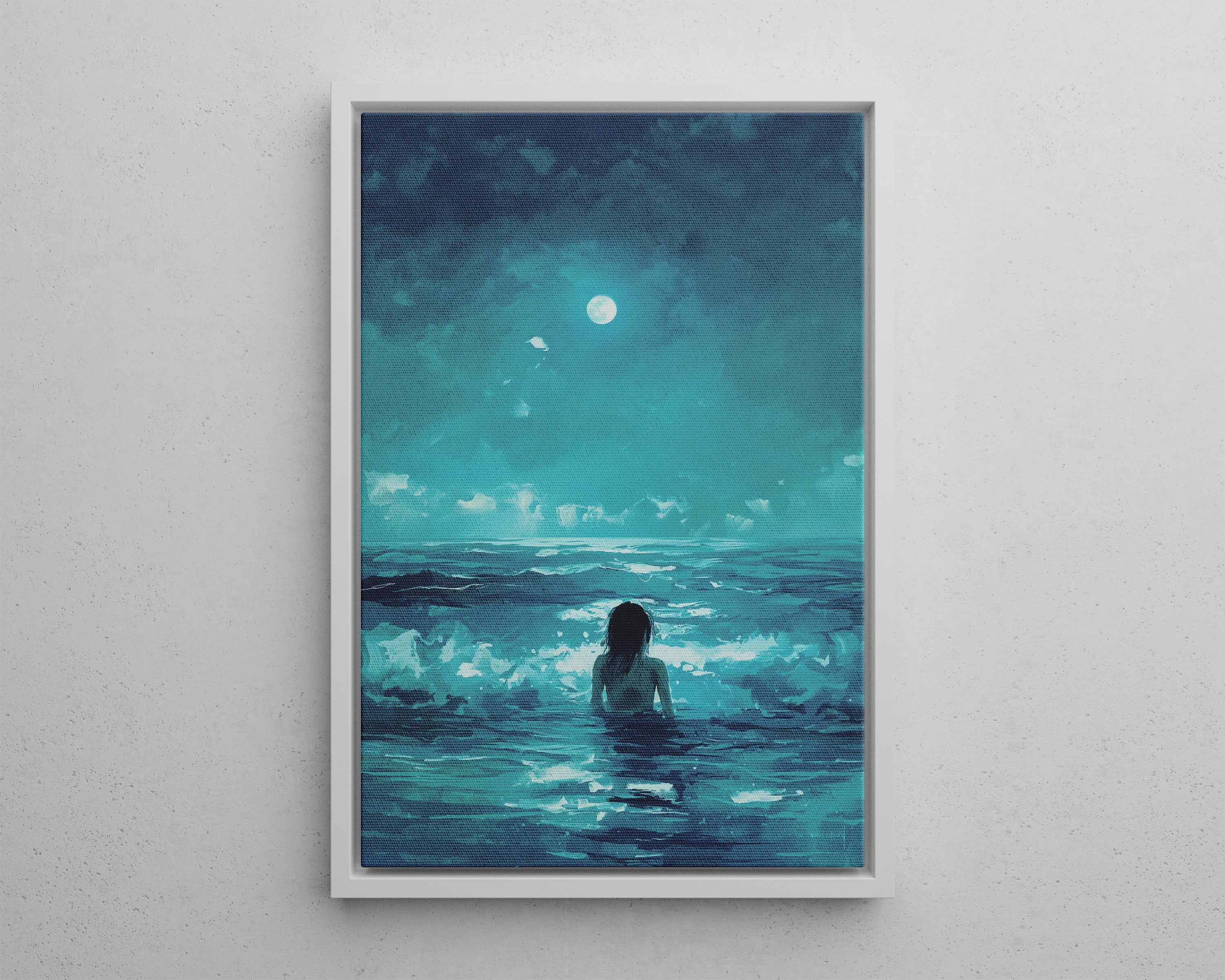 Framed Canvas - Married to the Sea