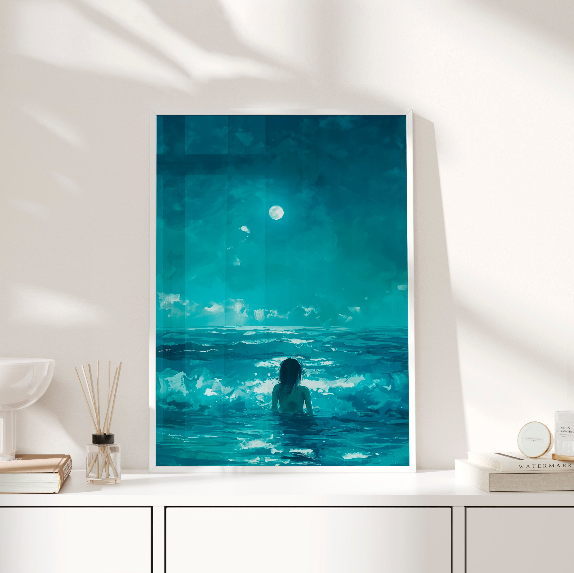 Framed Paper Print - Married to the Sea