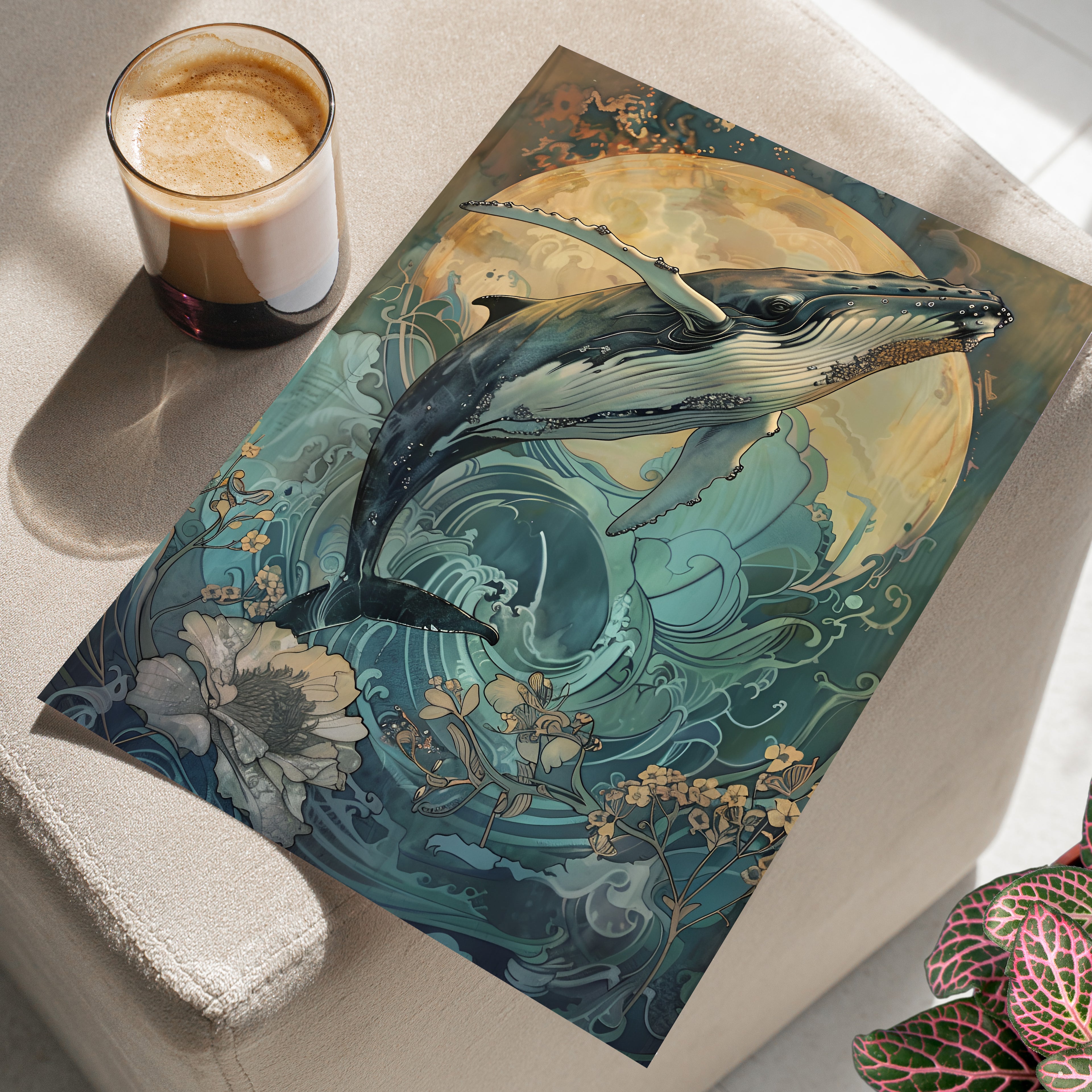 Moonrise Humpback Bloom