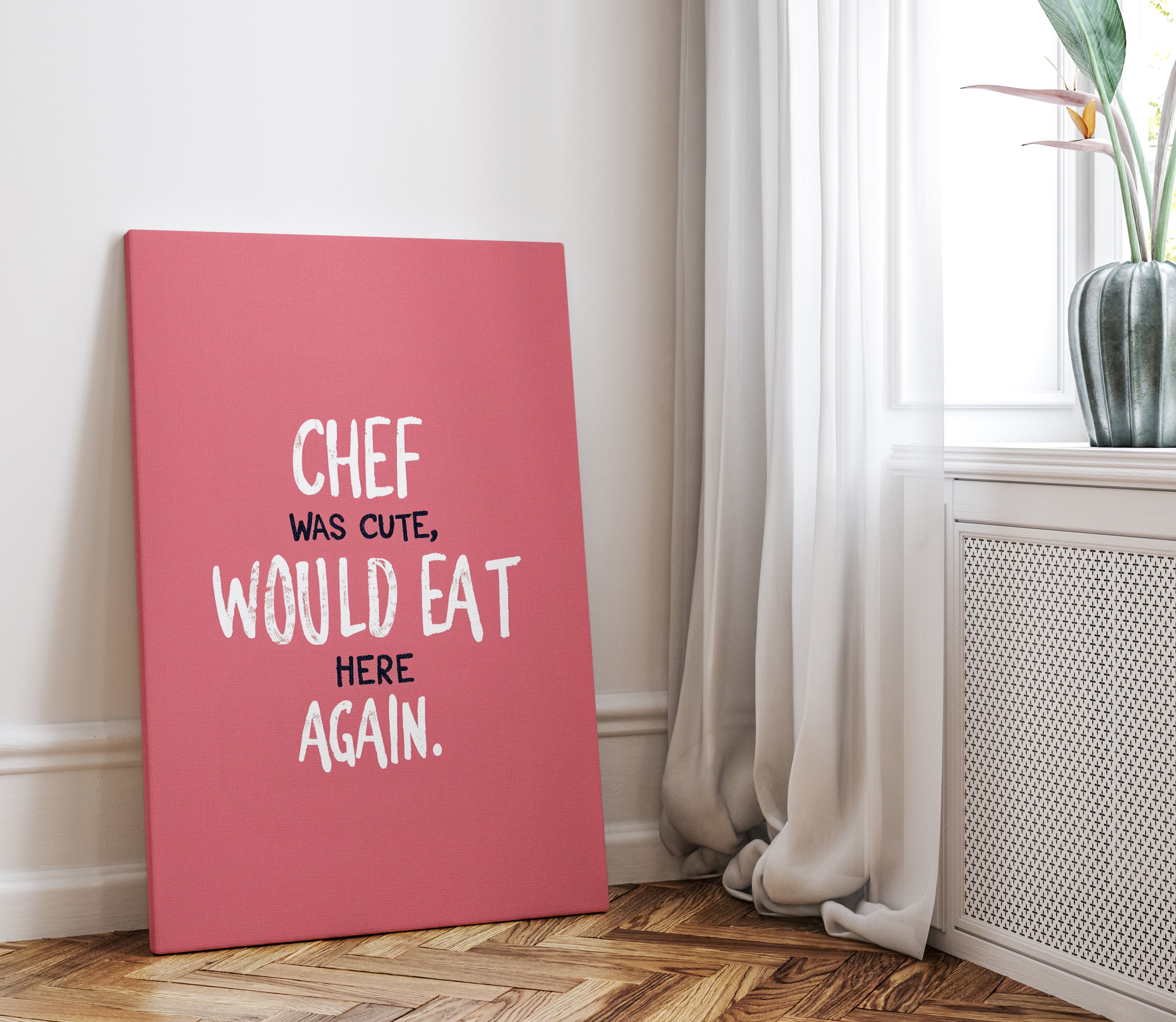 .75" Matte Canvas - Chef’s Charm