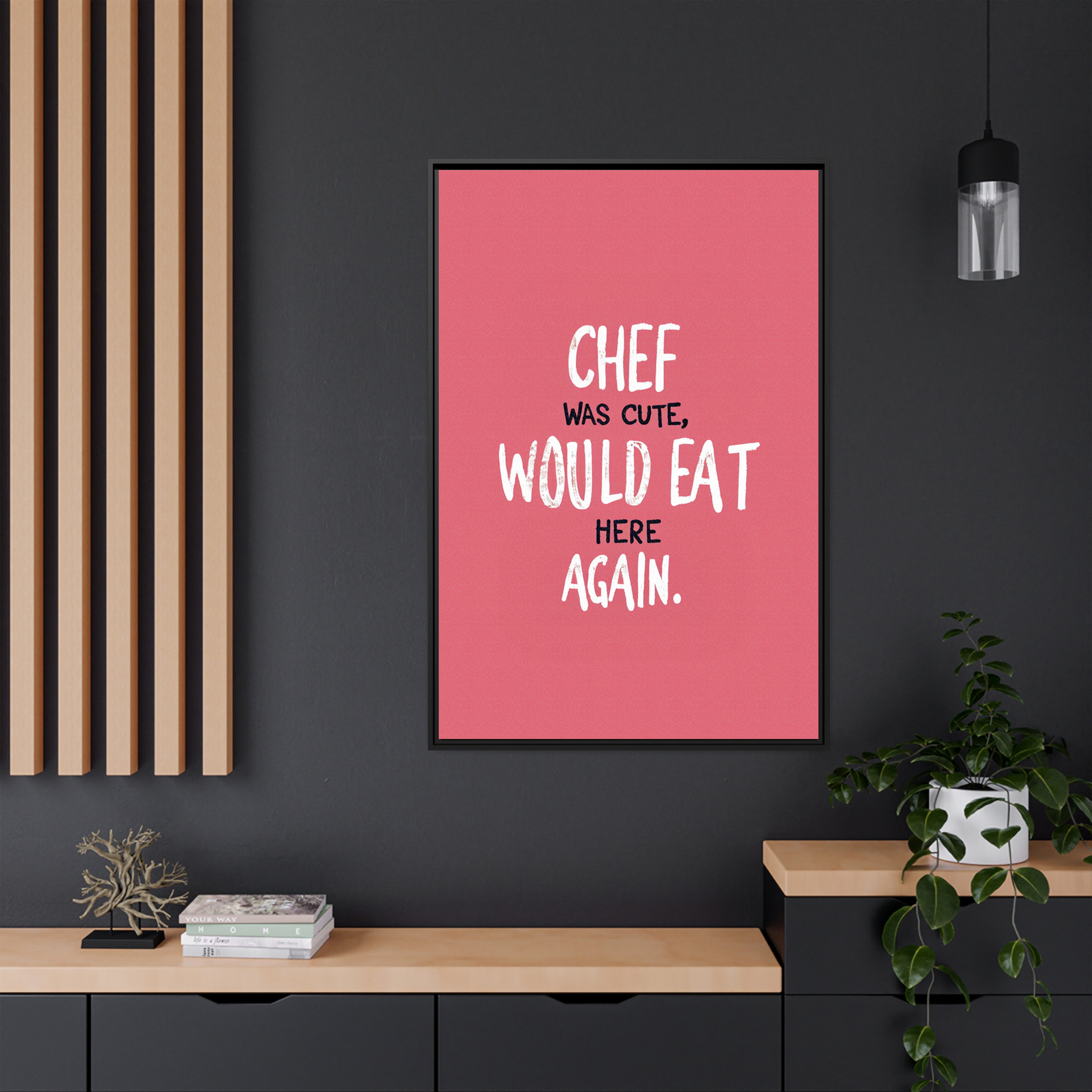 Framed Canvas - Chef’s Charm