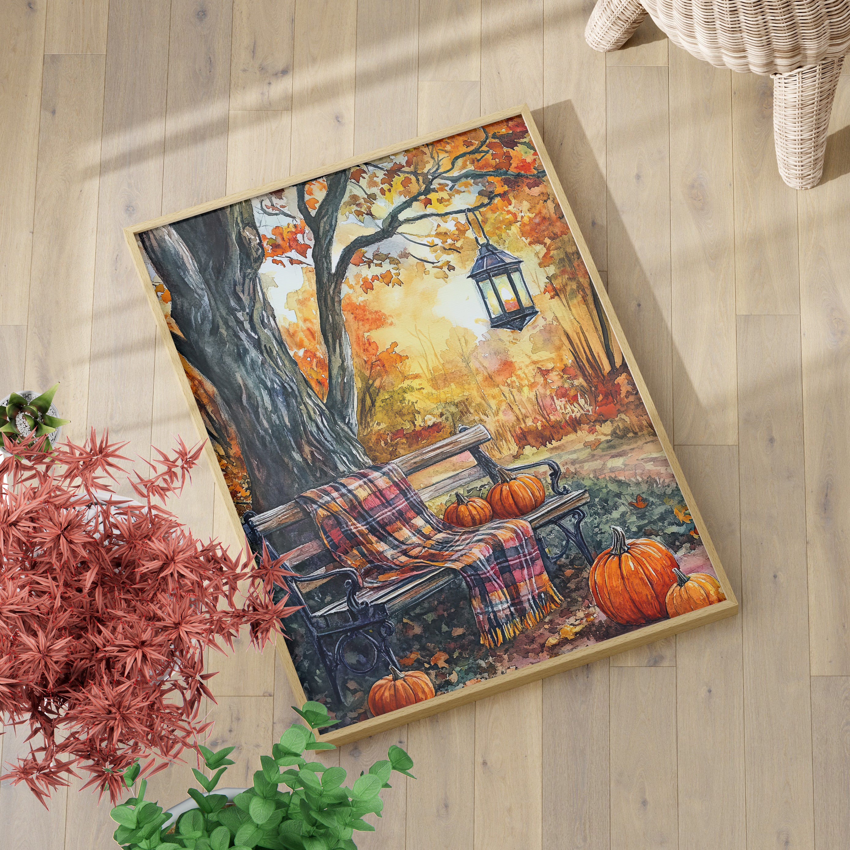 Golden Pause in Fall