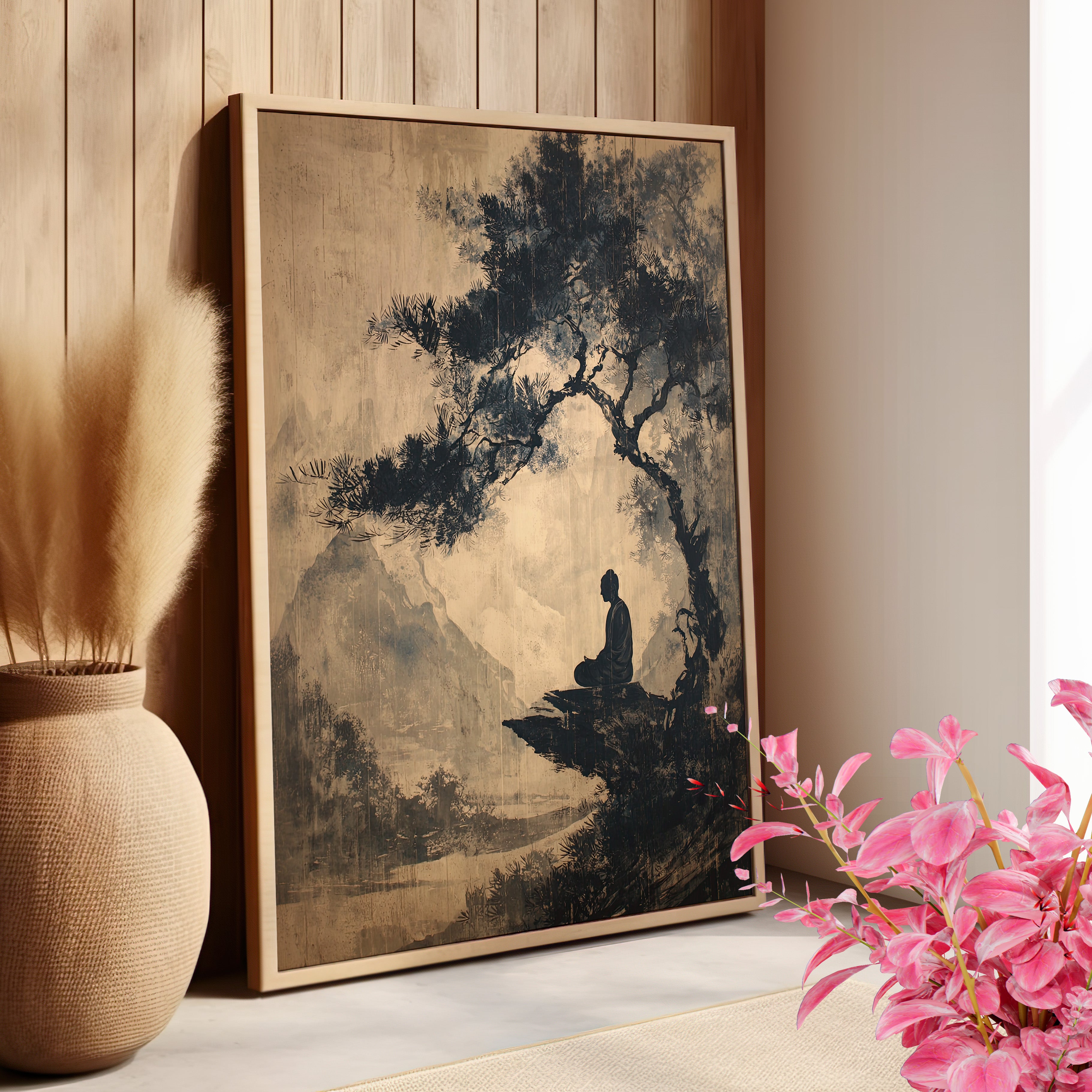 Mountain Tree Zen Silence