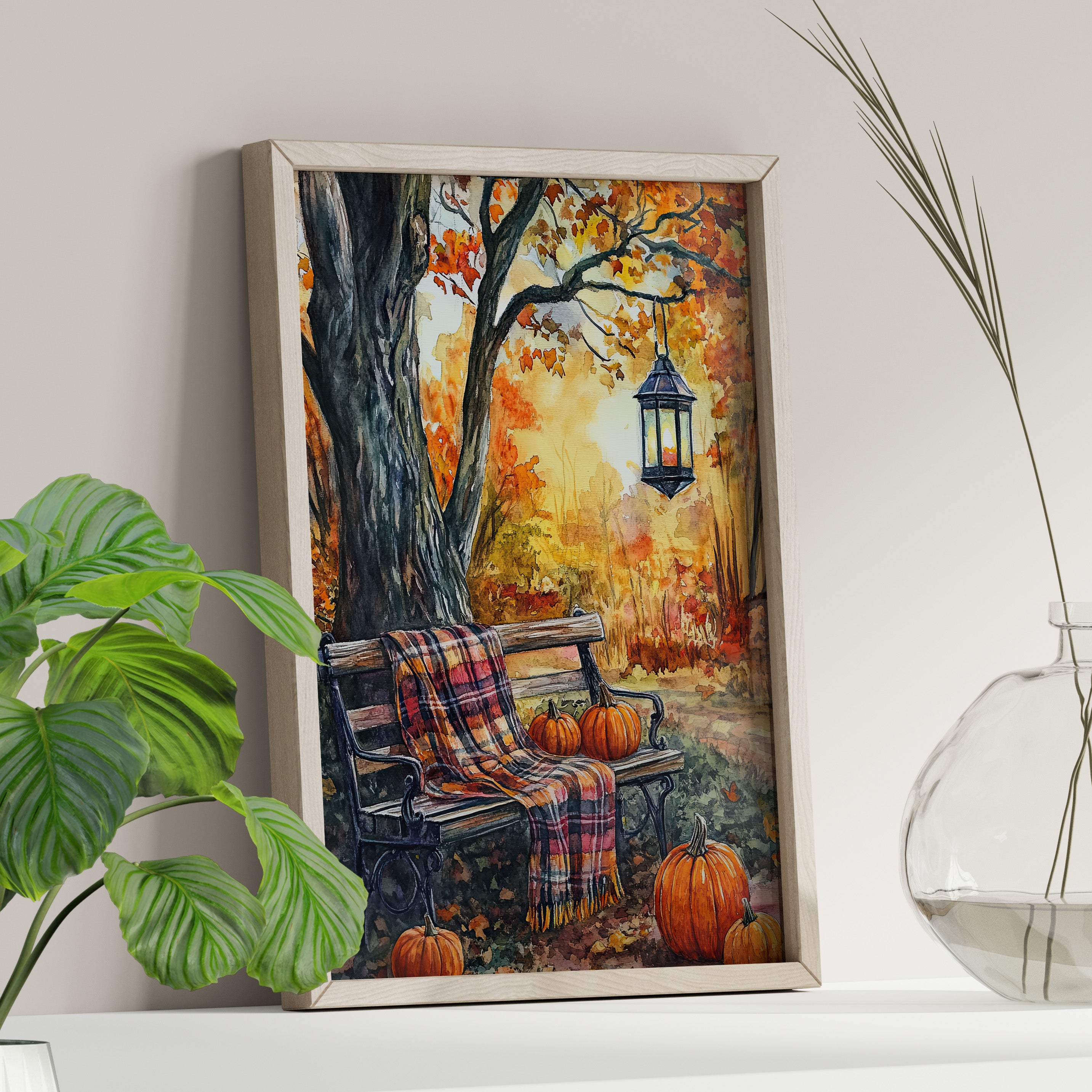 Golden Pause in Fall