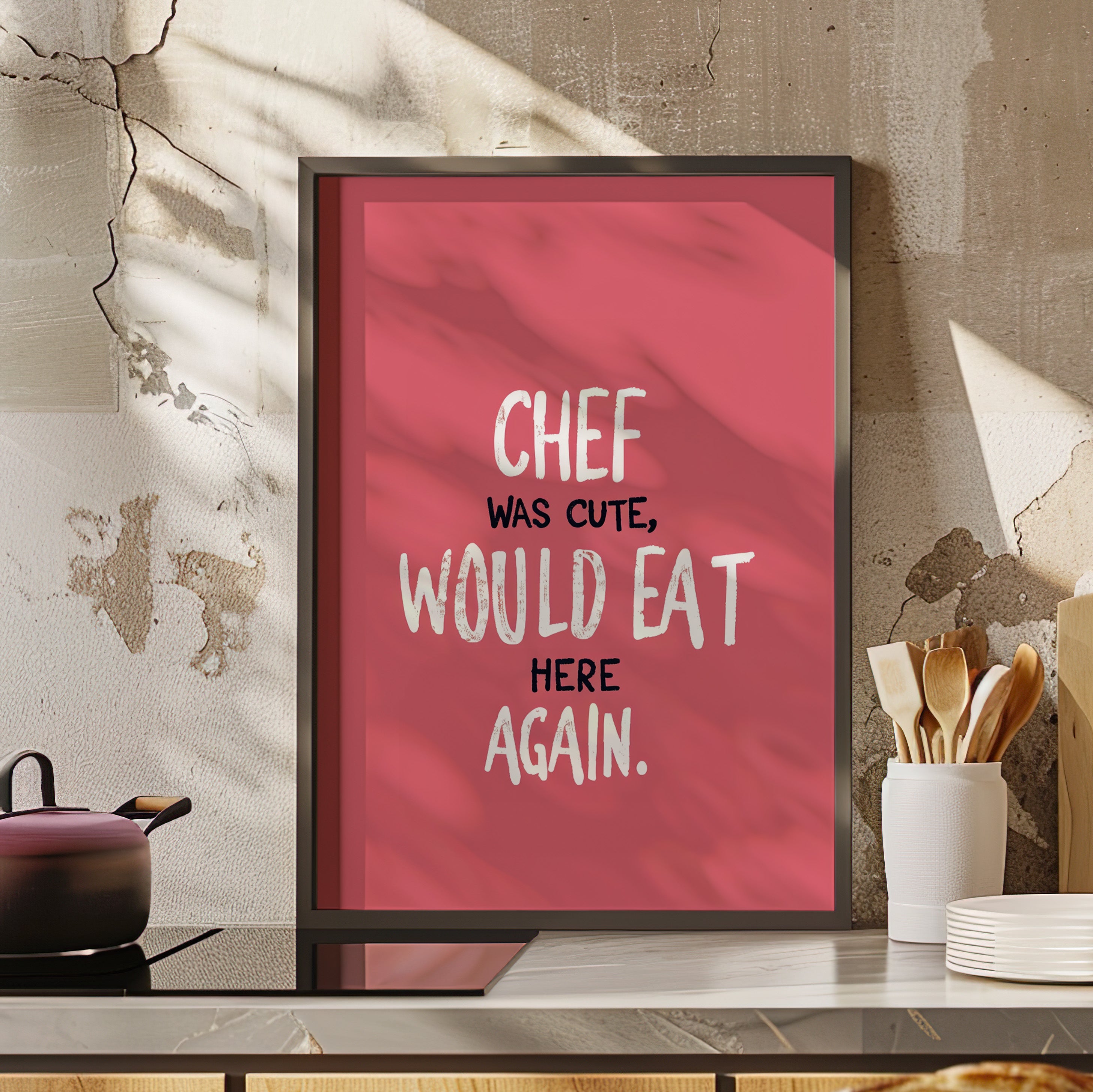 Framed Paper Print - Chef’s Charm