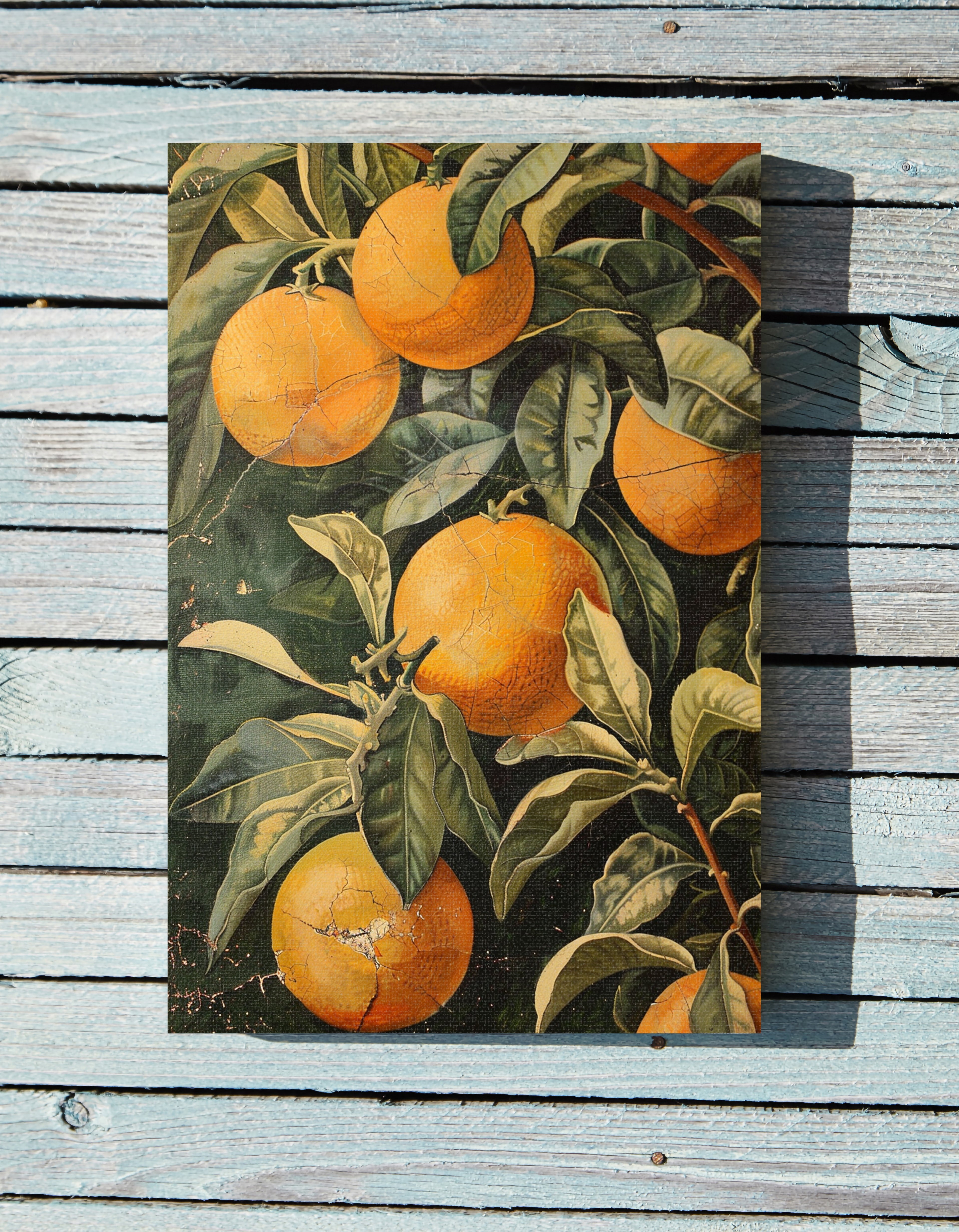 .75" Matte Canvas - Citrus Grove Splendor