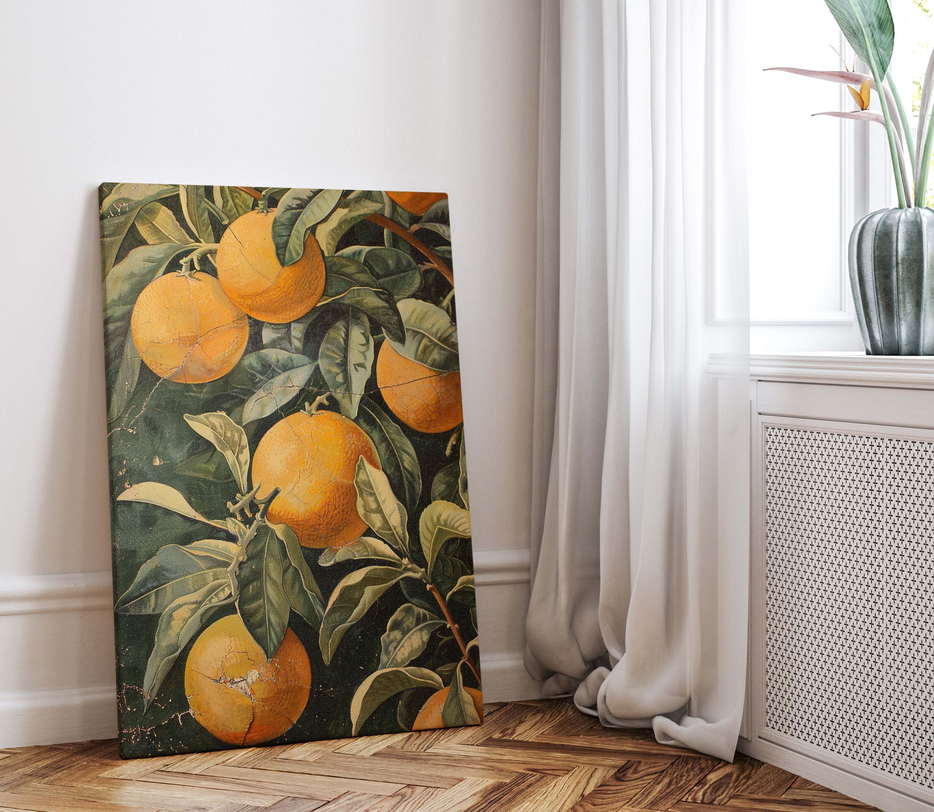 .75" Matte Canvas - Citrus Grove Splendor