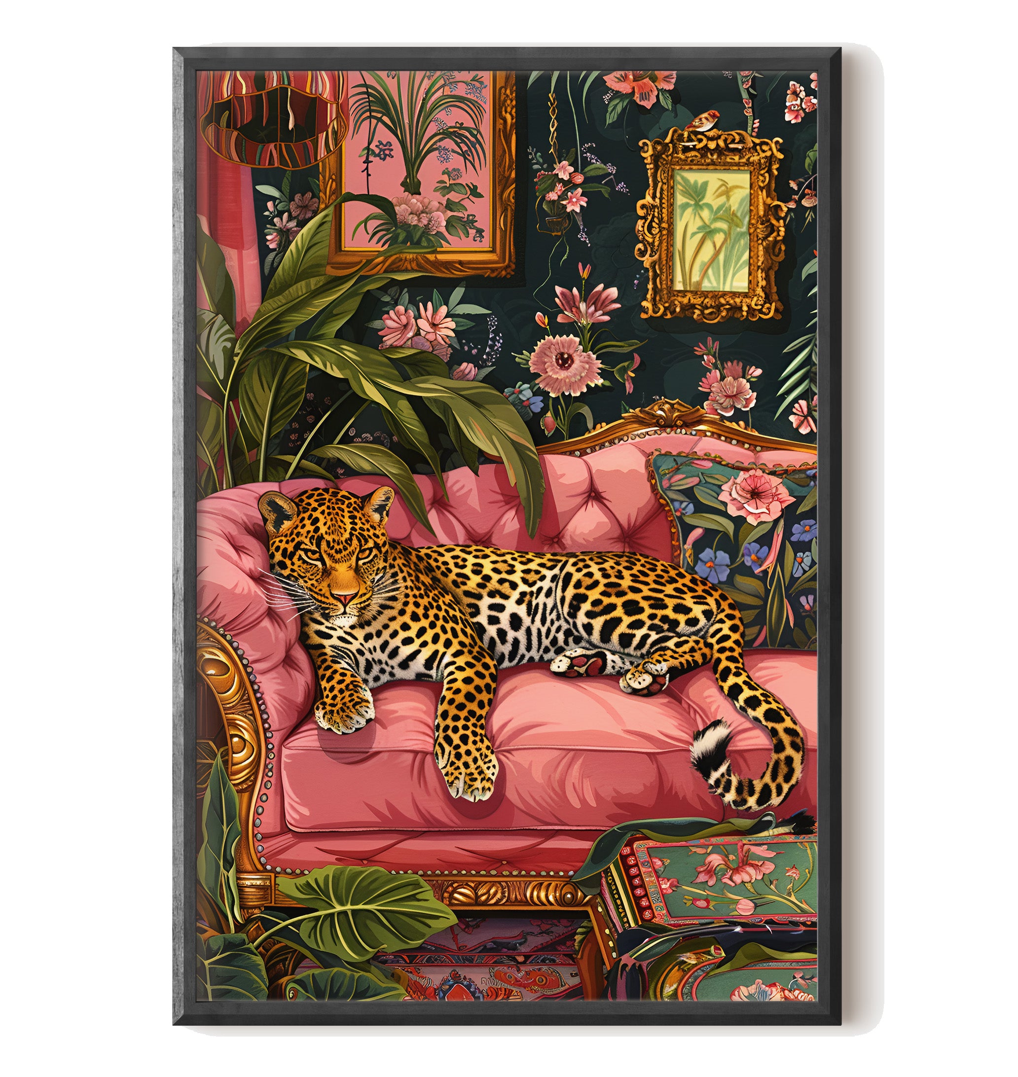 Leopard Lounge in Bloom