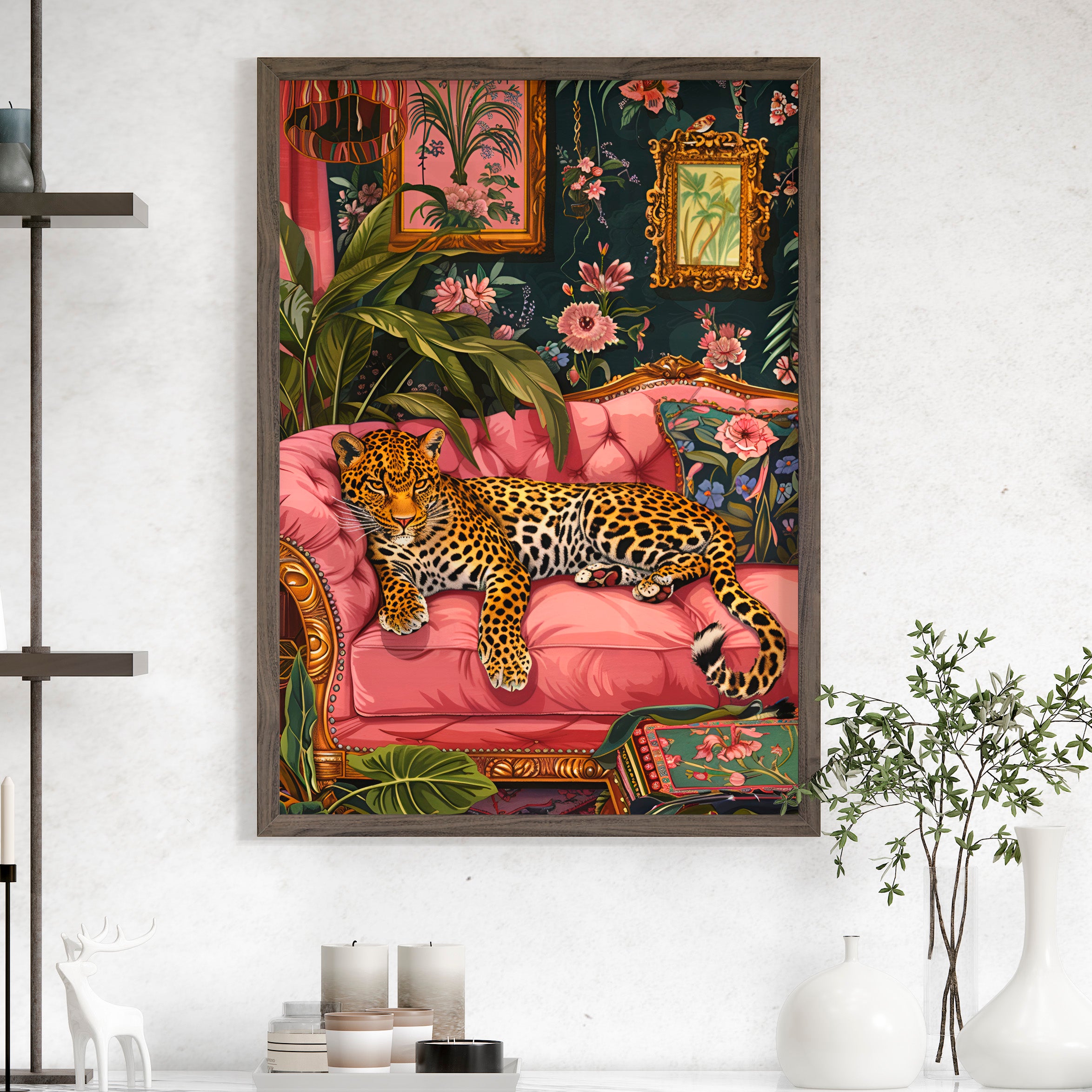 Leopard Lounge in Bloom