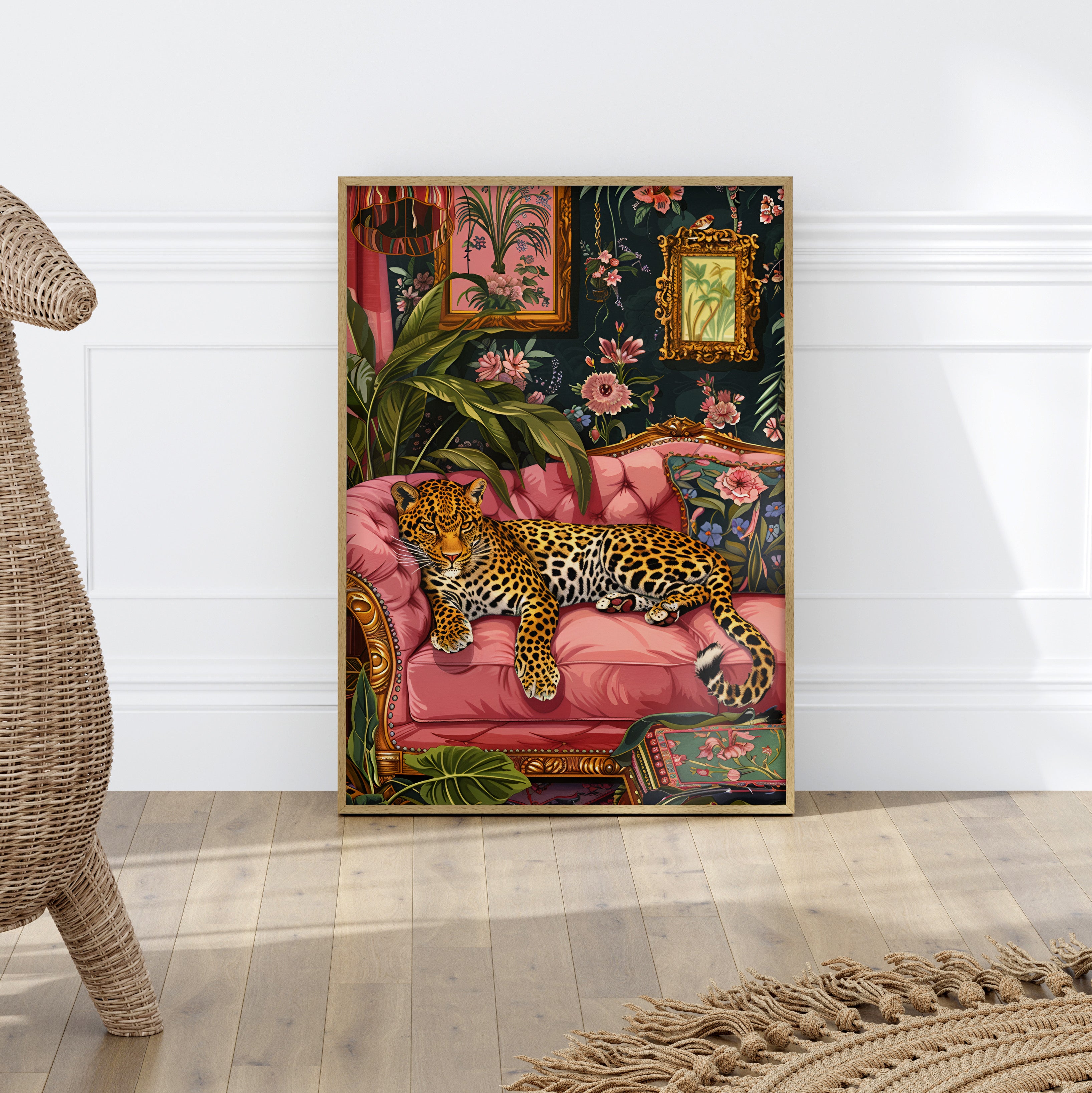 Leopard Lounge in Bloom