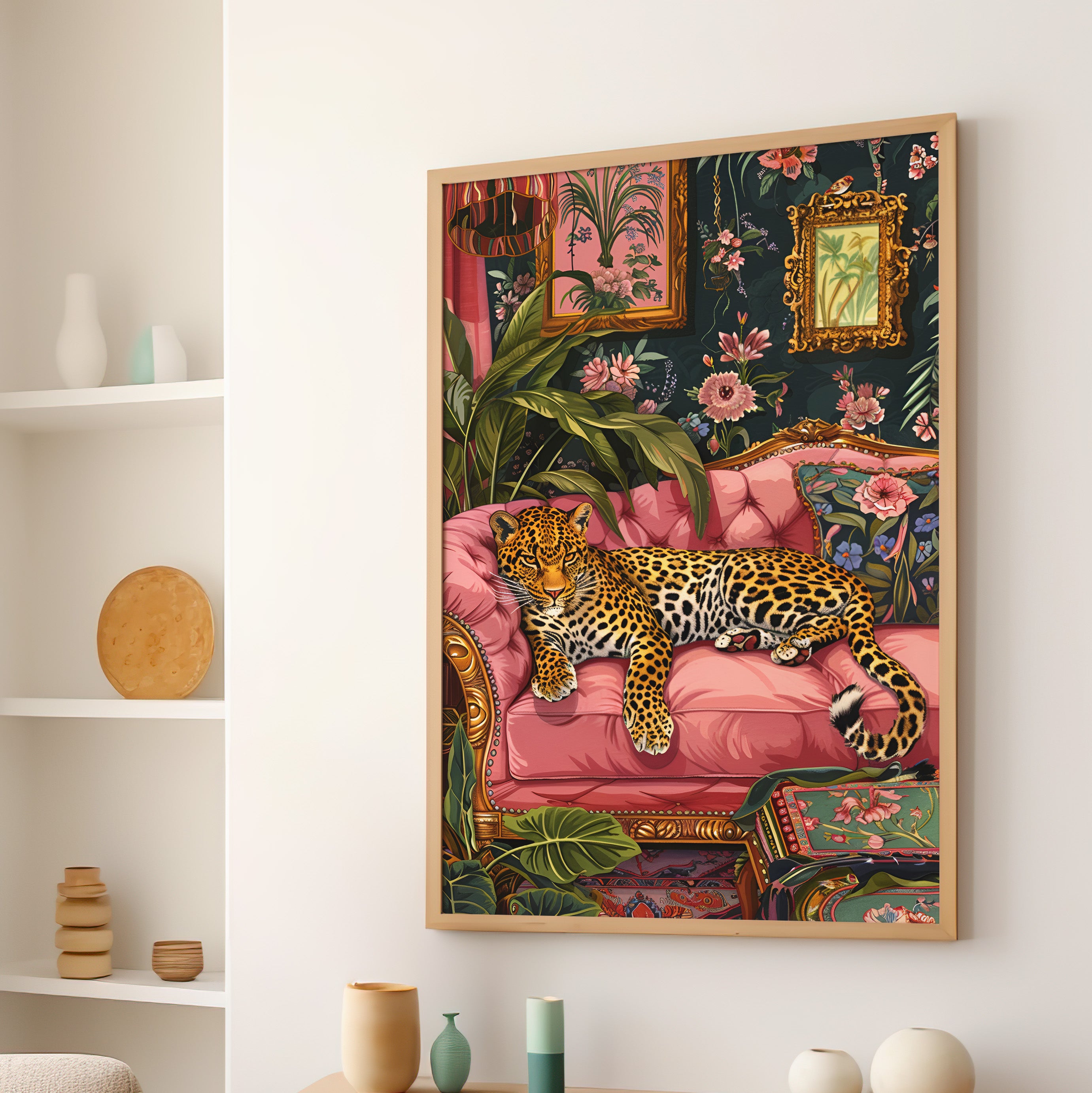 Leopard Lounge in Bloom