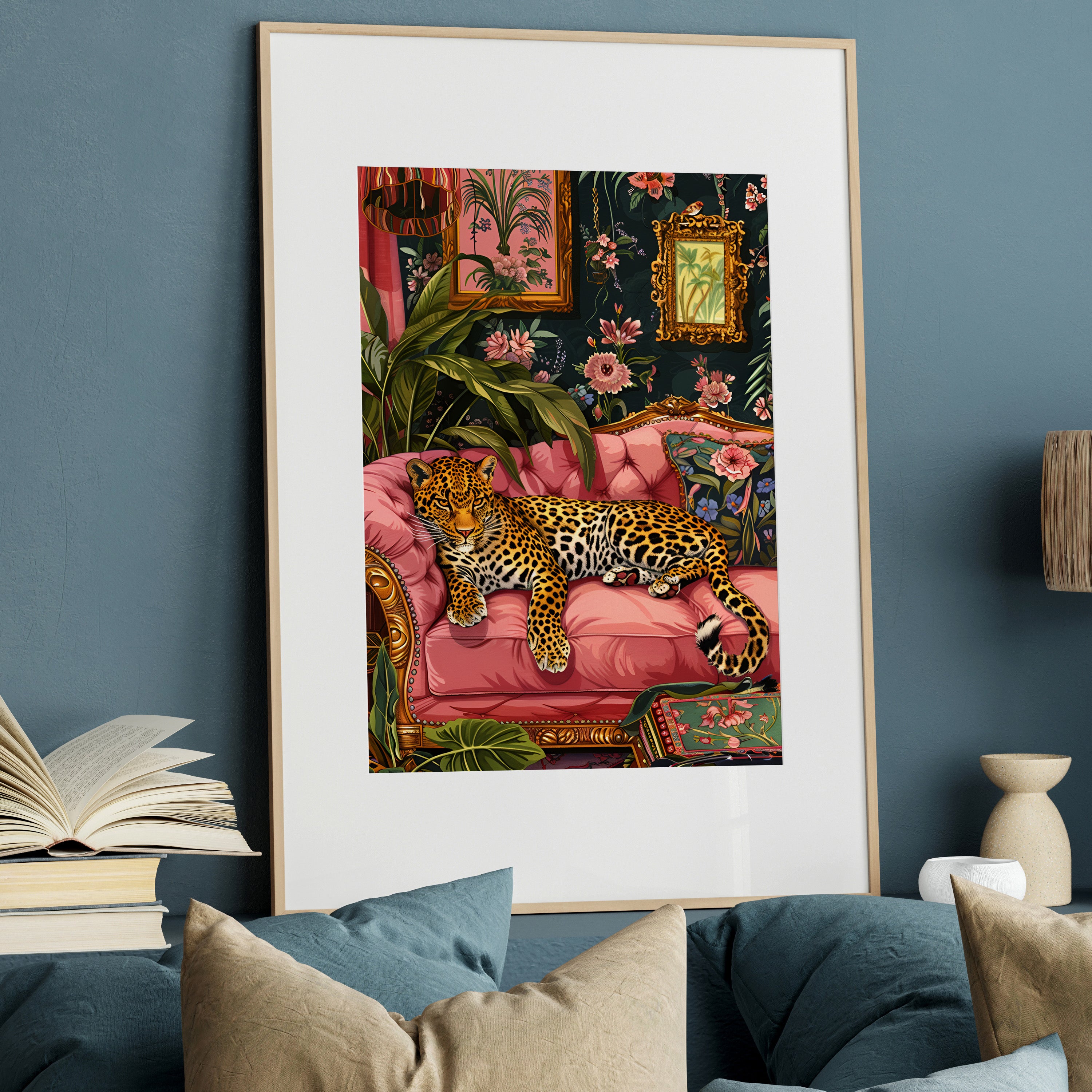 Leopard Lounge in Bloom