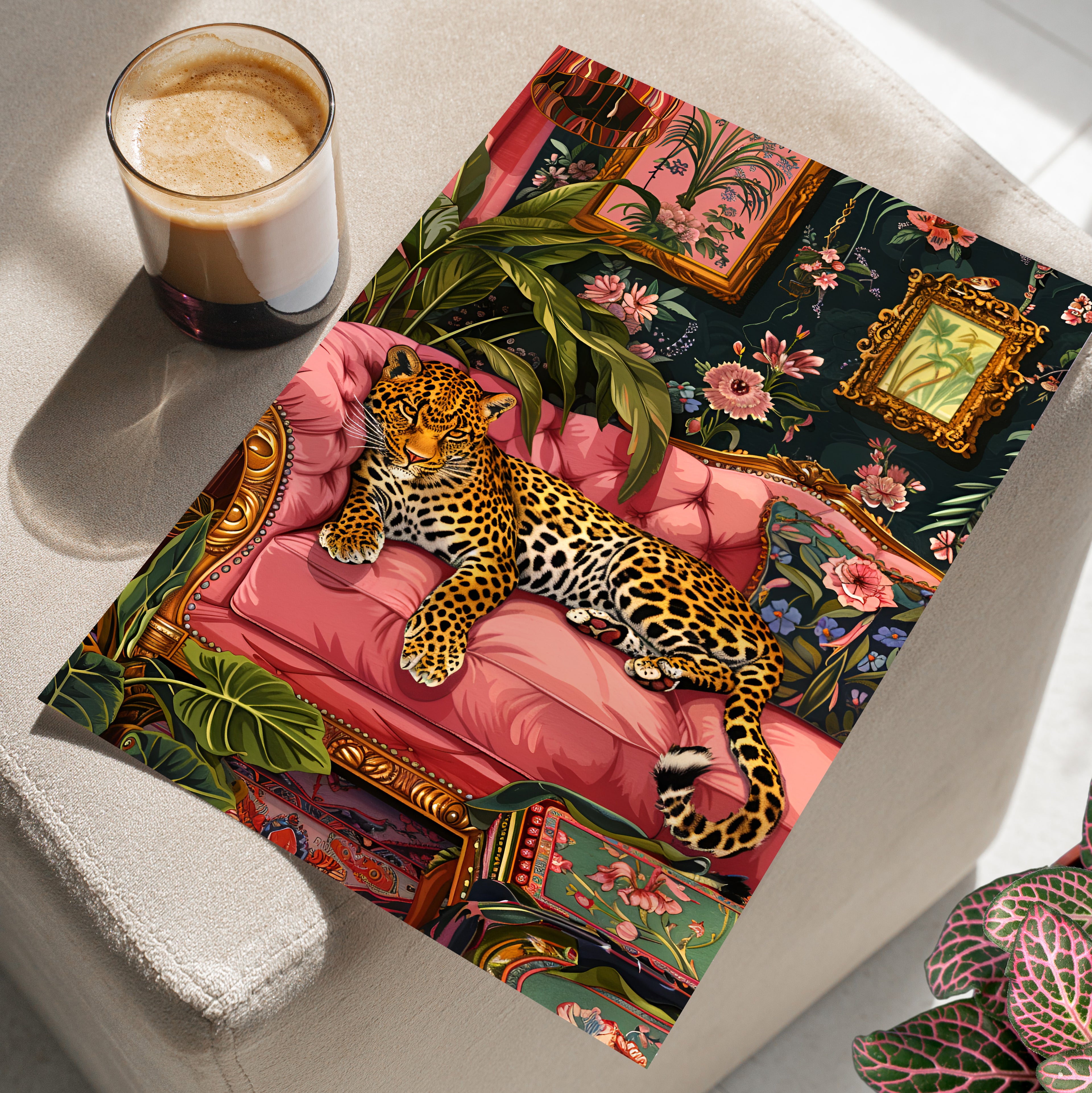 Leopard Lounge in Bloom