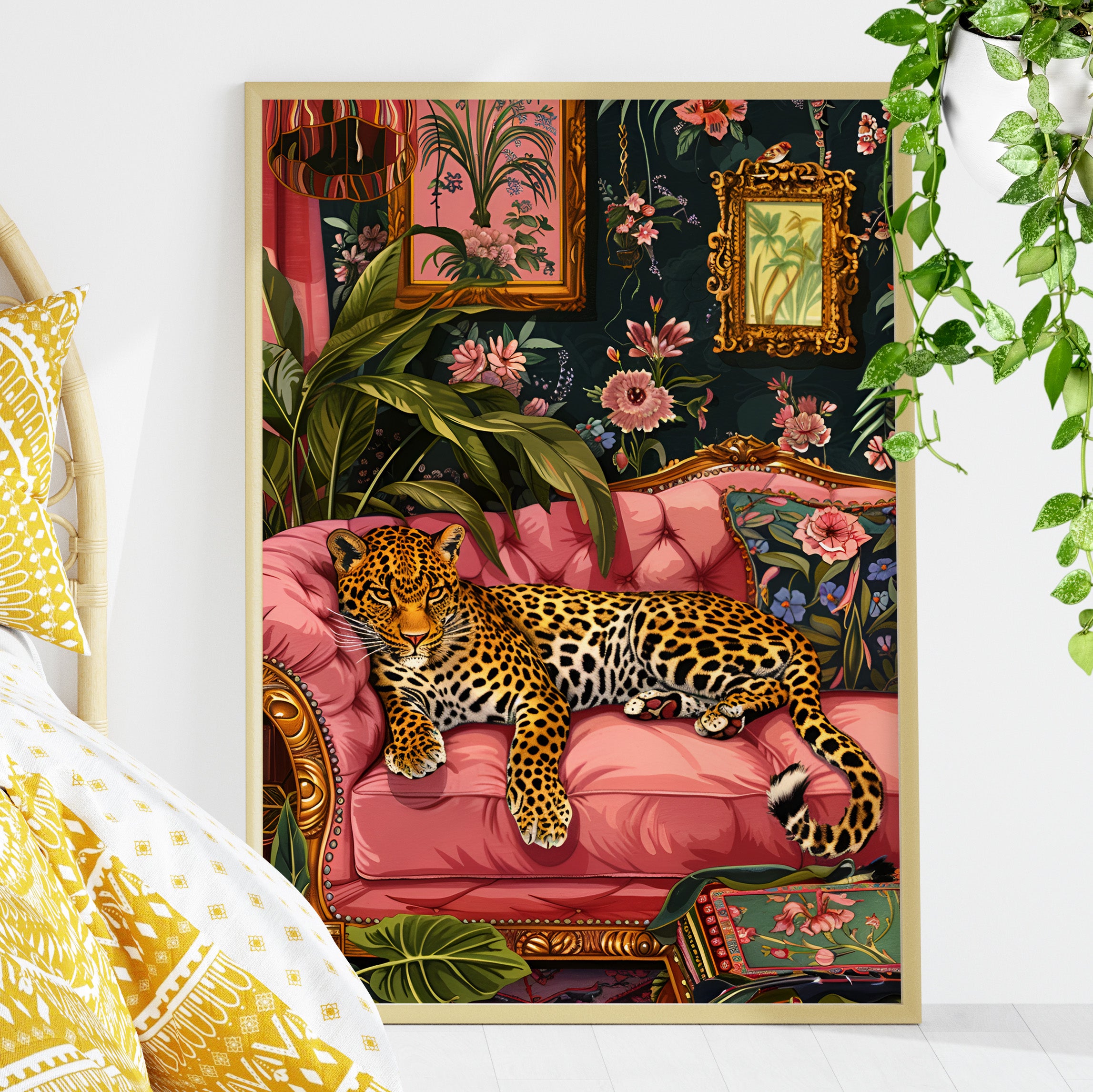 Leopard Lounge in Bloom