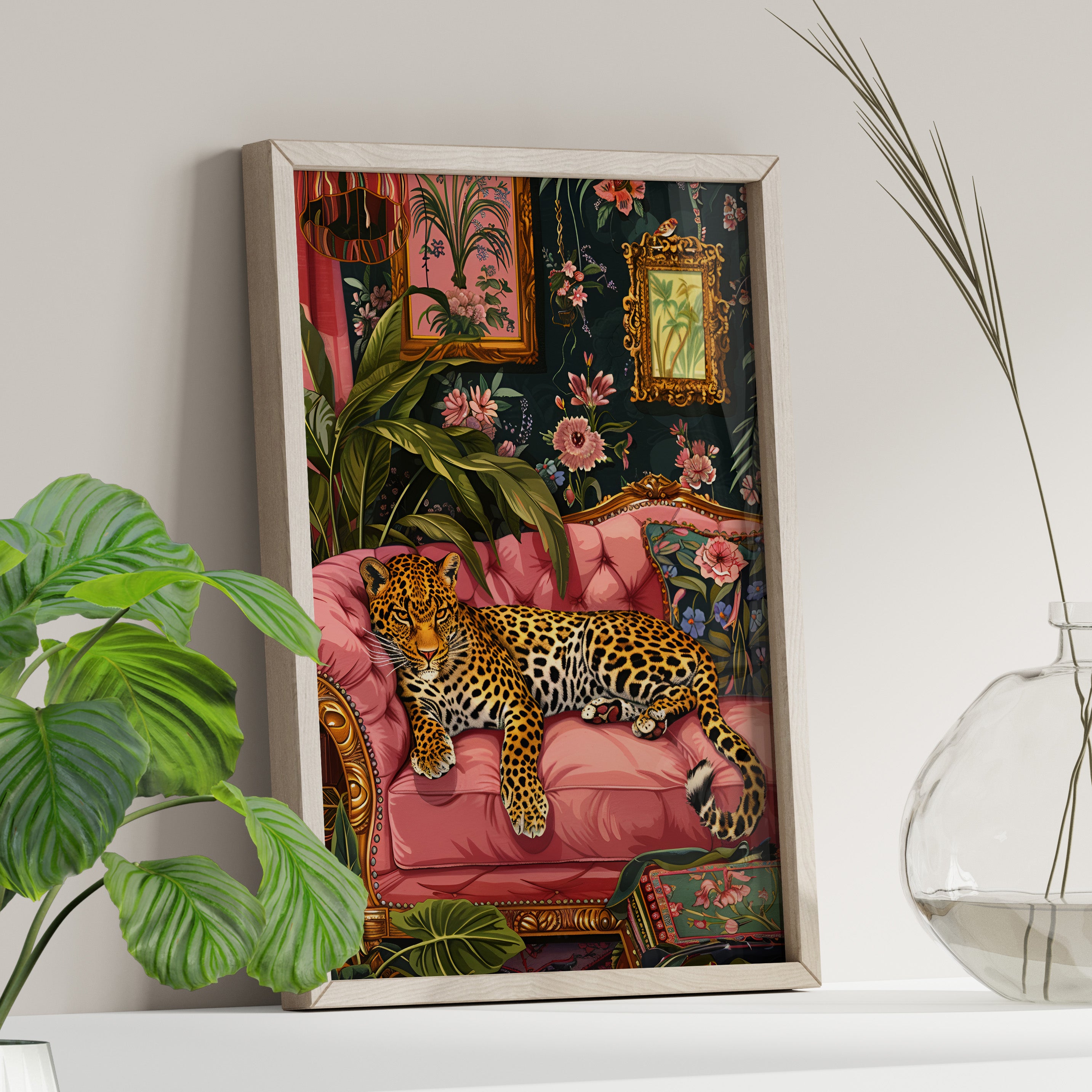 Leopard Lounge in Bloom