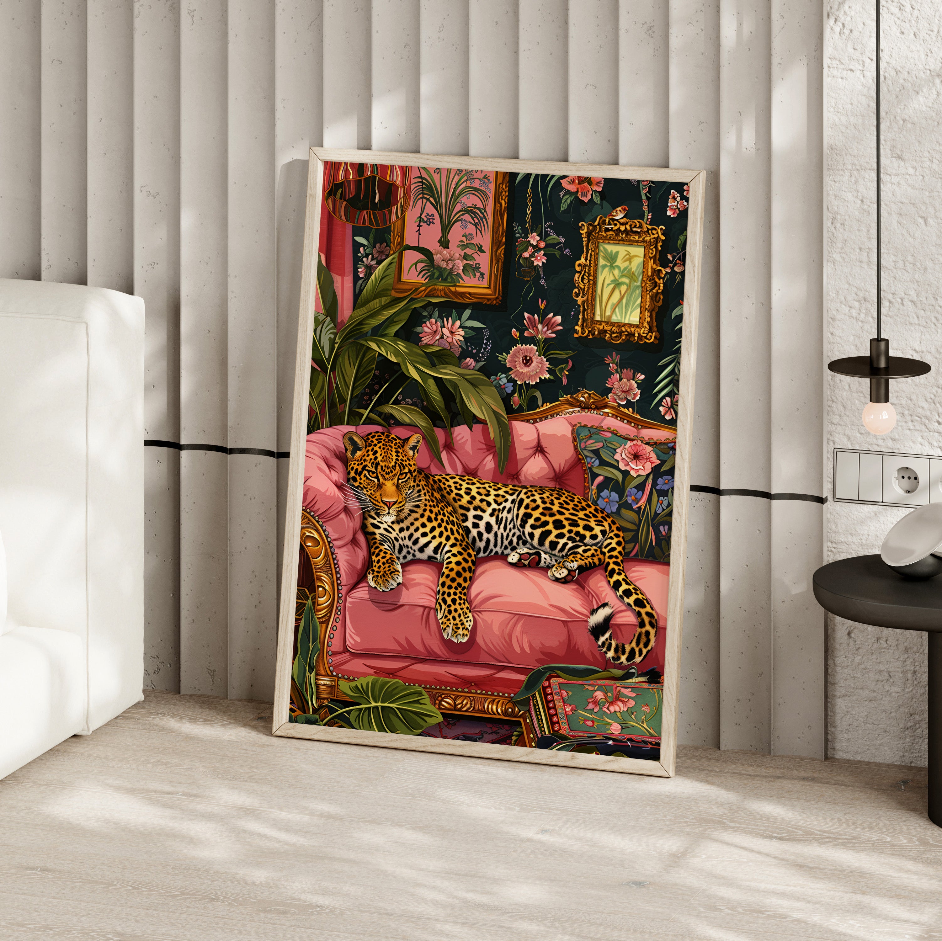 Leopard Lounge in Bloom