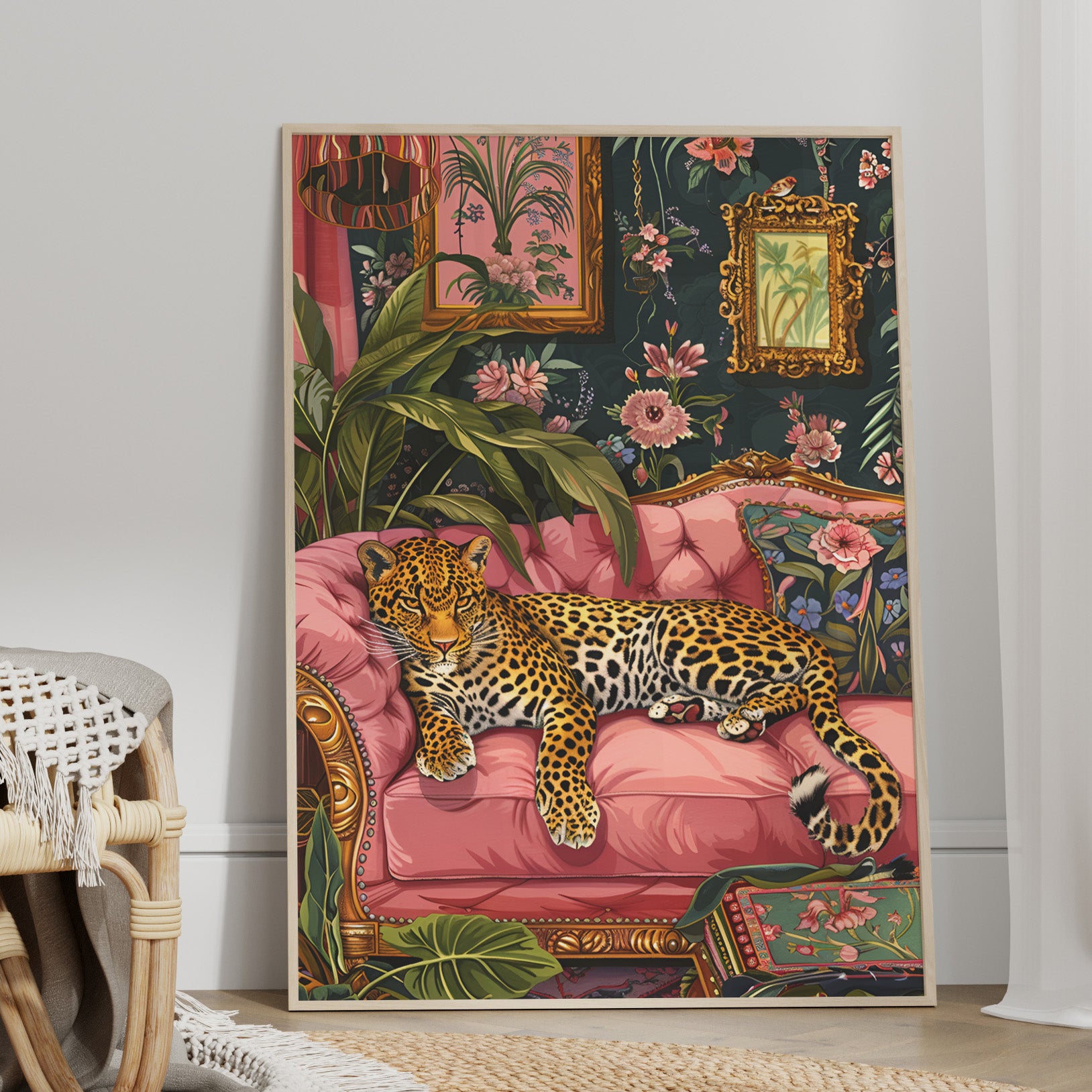 Leopard Lounge in Bloom