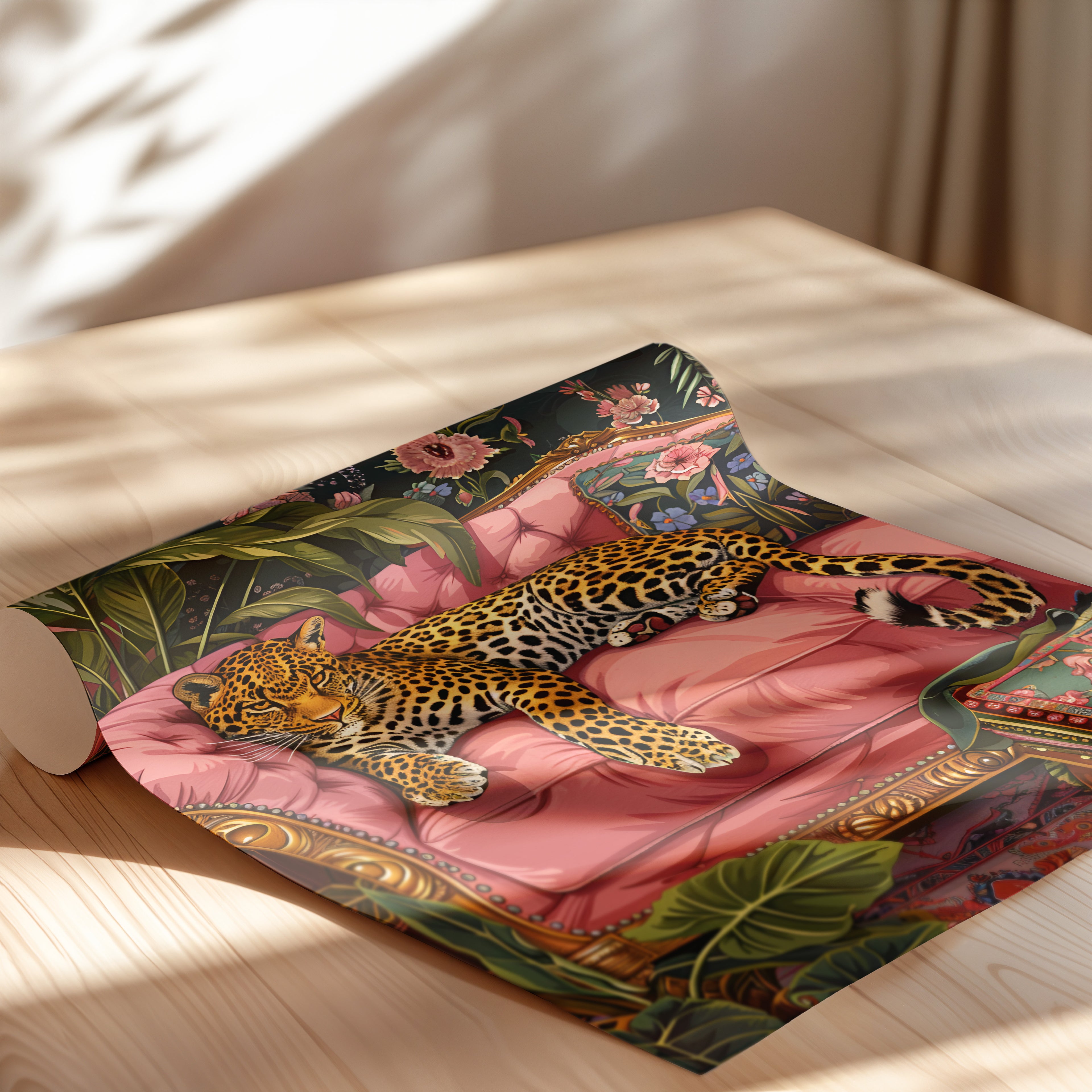 Leopard Lounge in Bloom