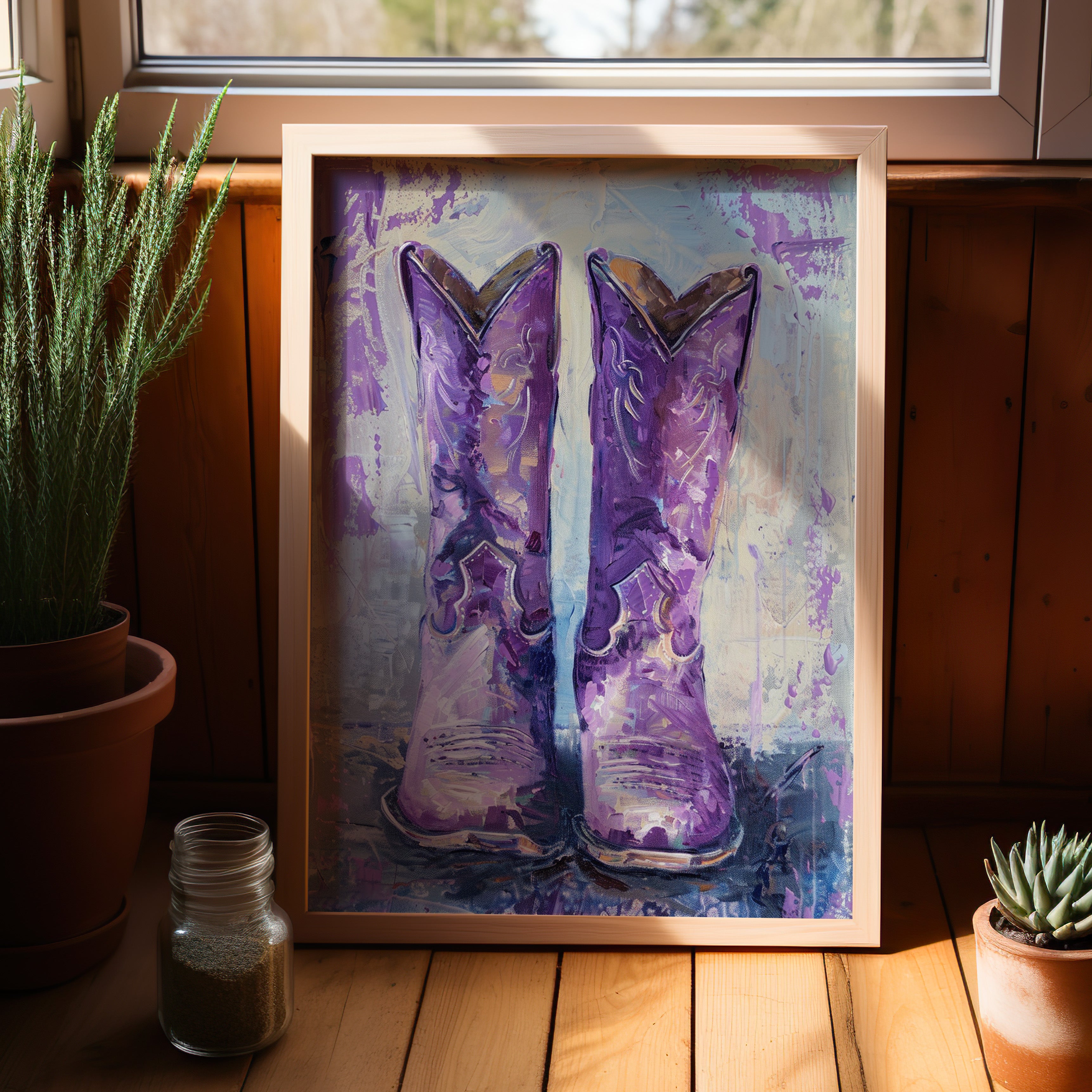 Violet Cowgirl Spirit