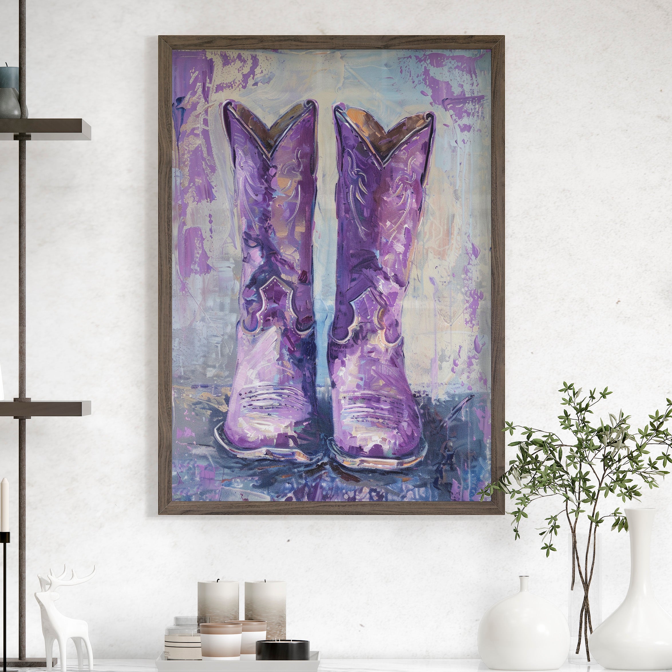 Violet Cowgirl Spirit