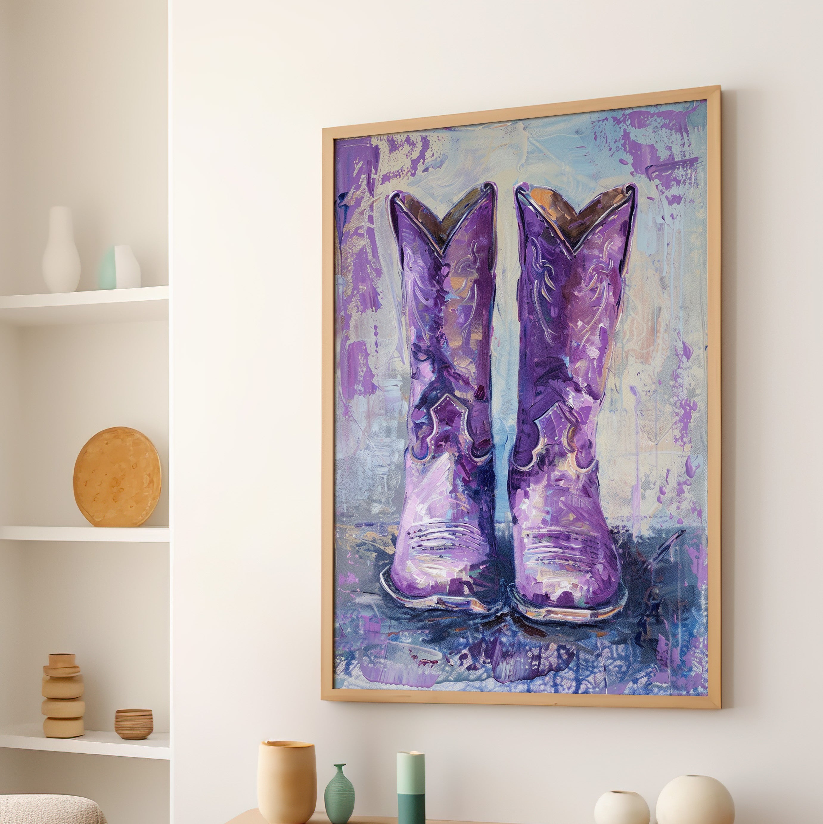 Violet Cowgirl Spirit