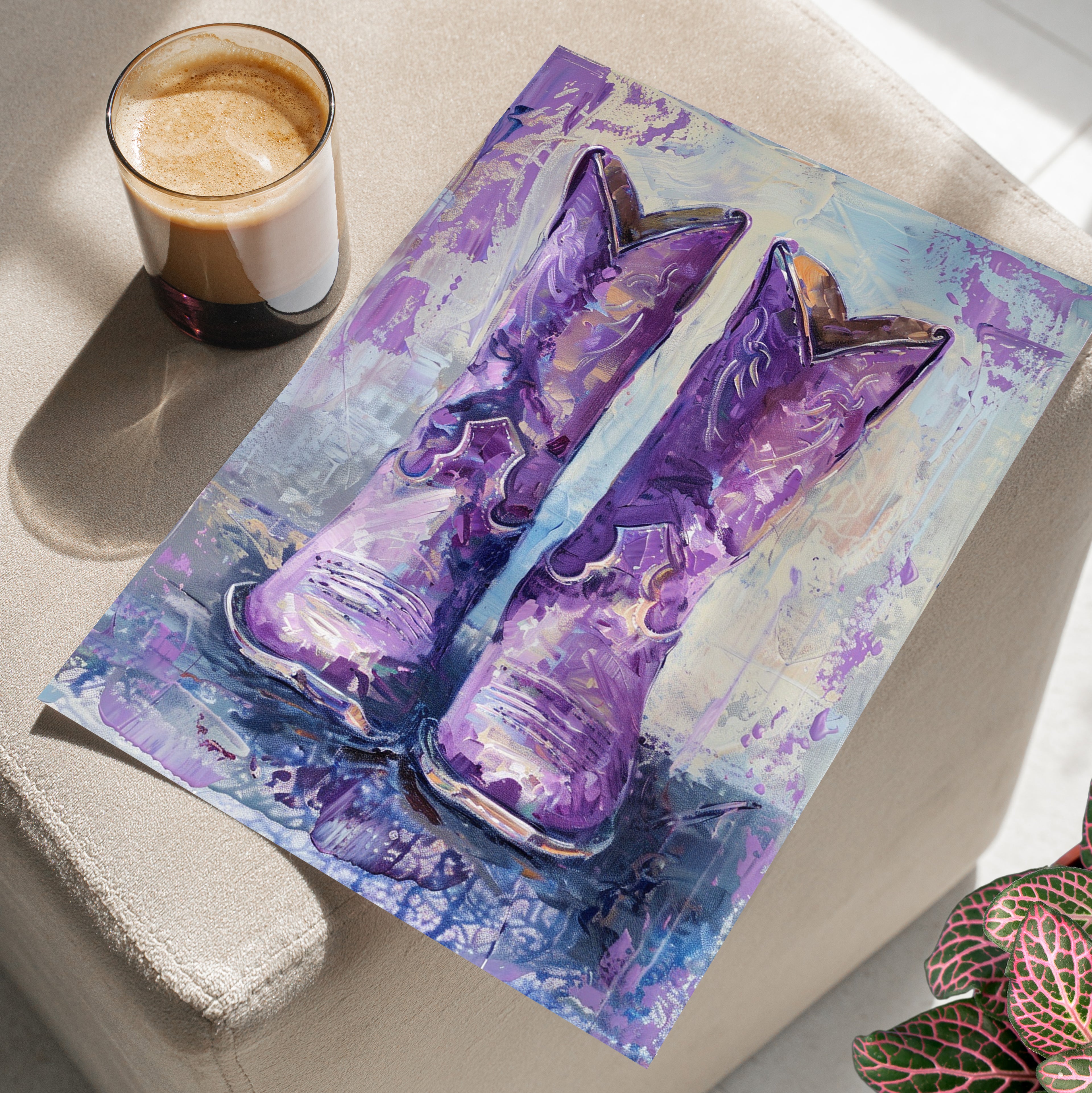 Violet Cowgirl Spirit