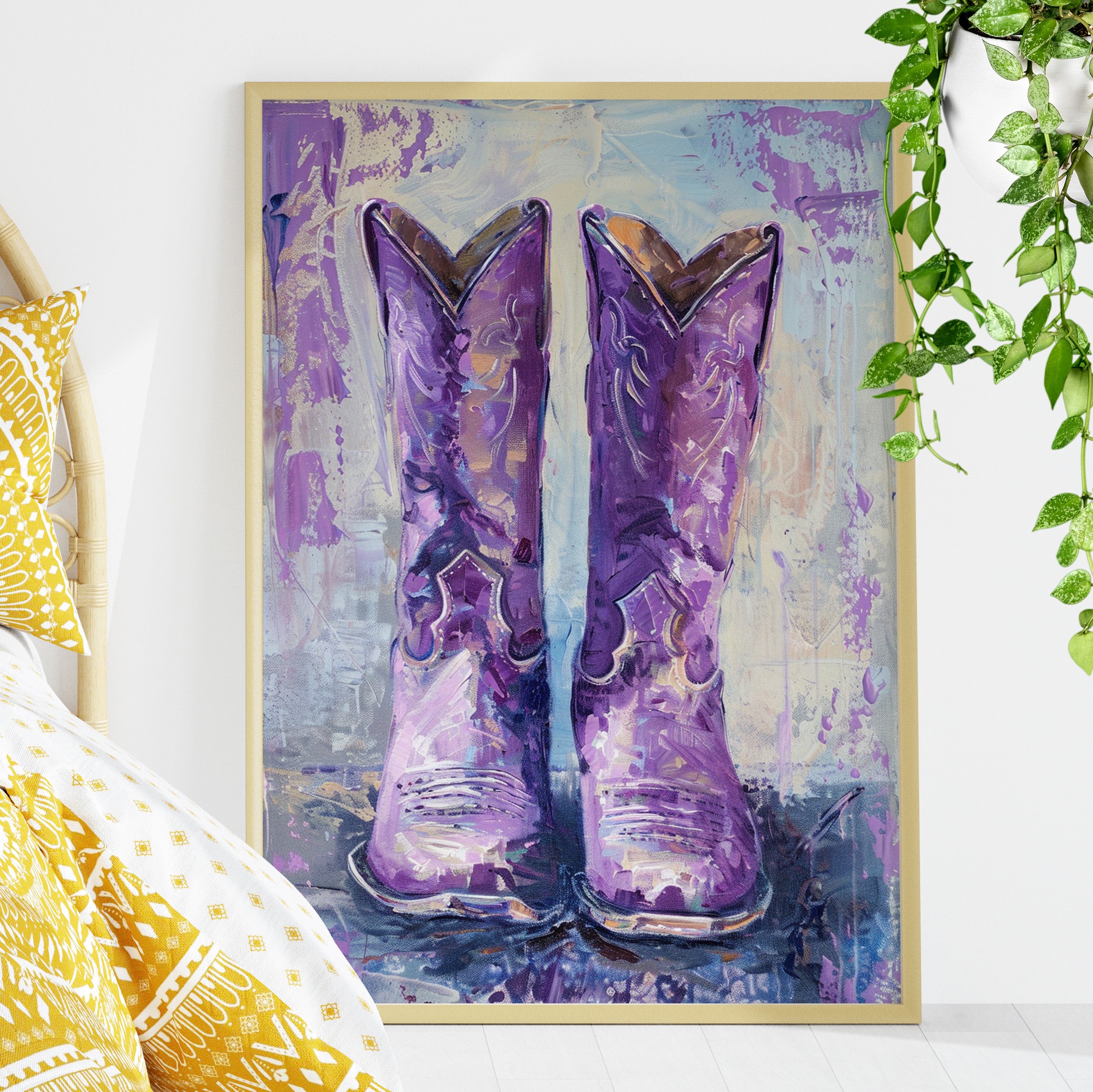 Violet Cowgirl Spirit