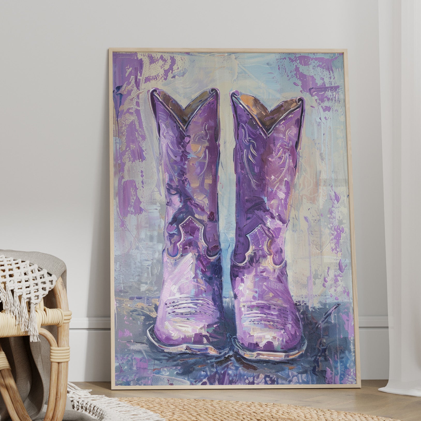 Violet Cowgirl Spirit