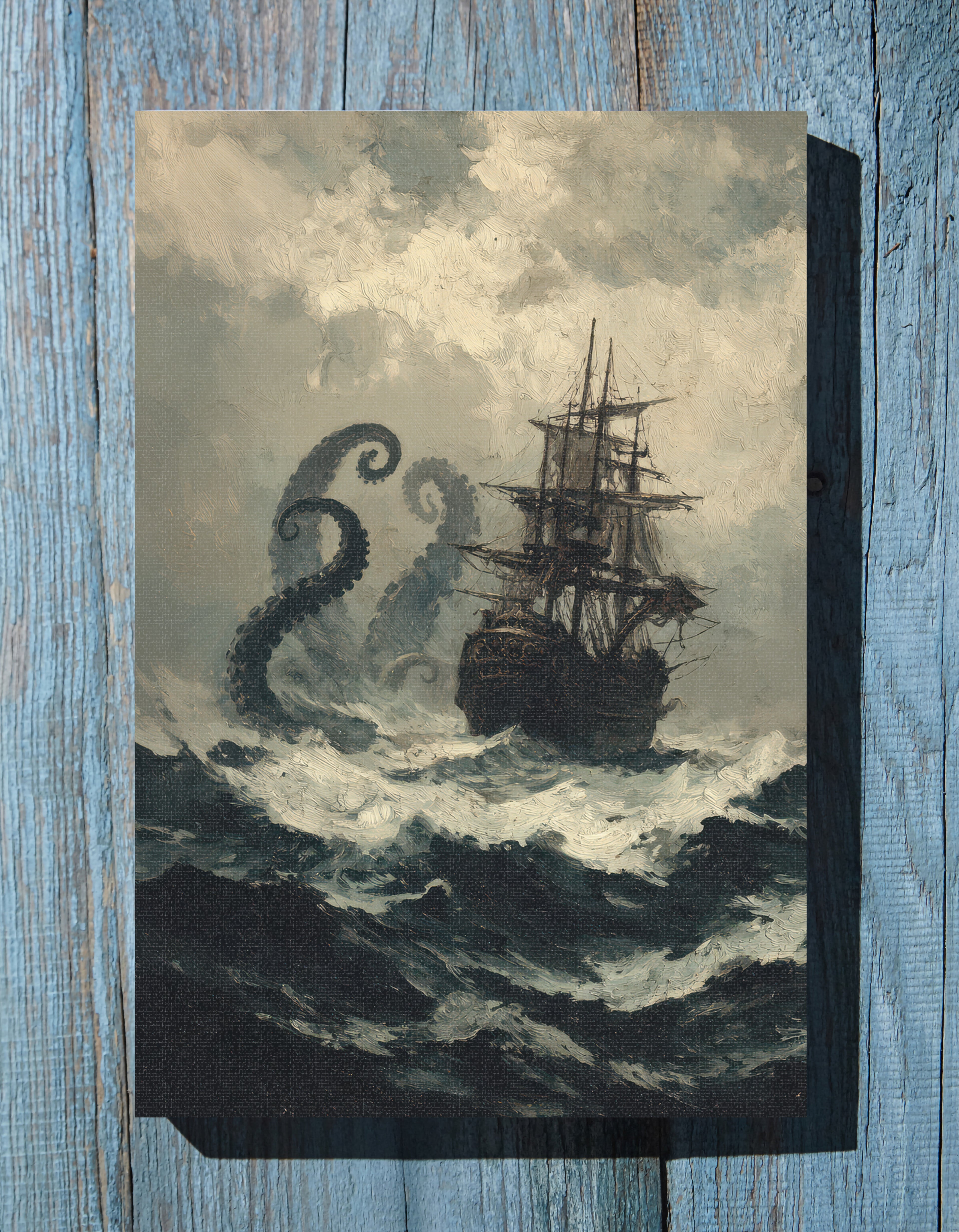 .75" Matte Canvas - Into the Kraken’s Wake
