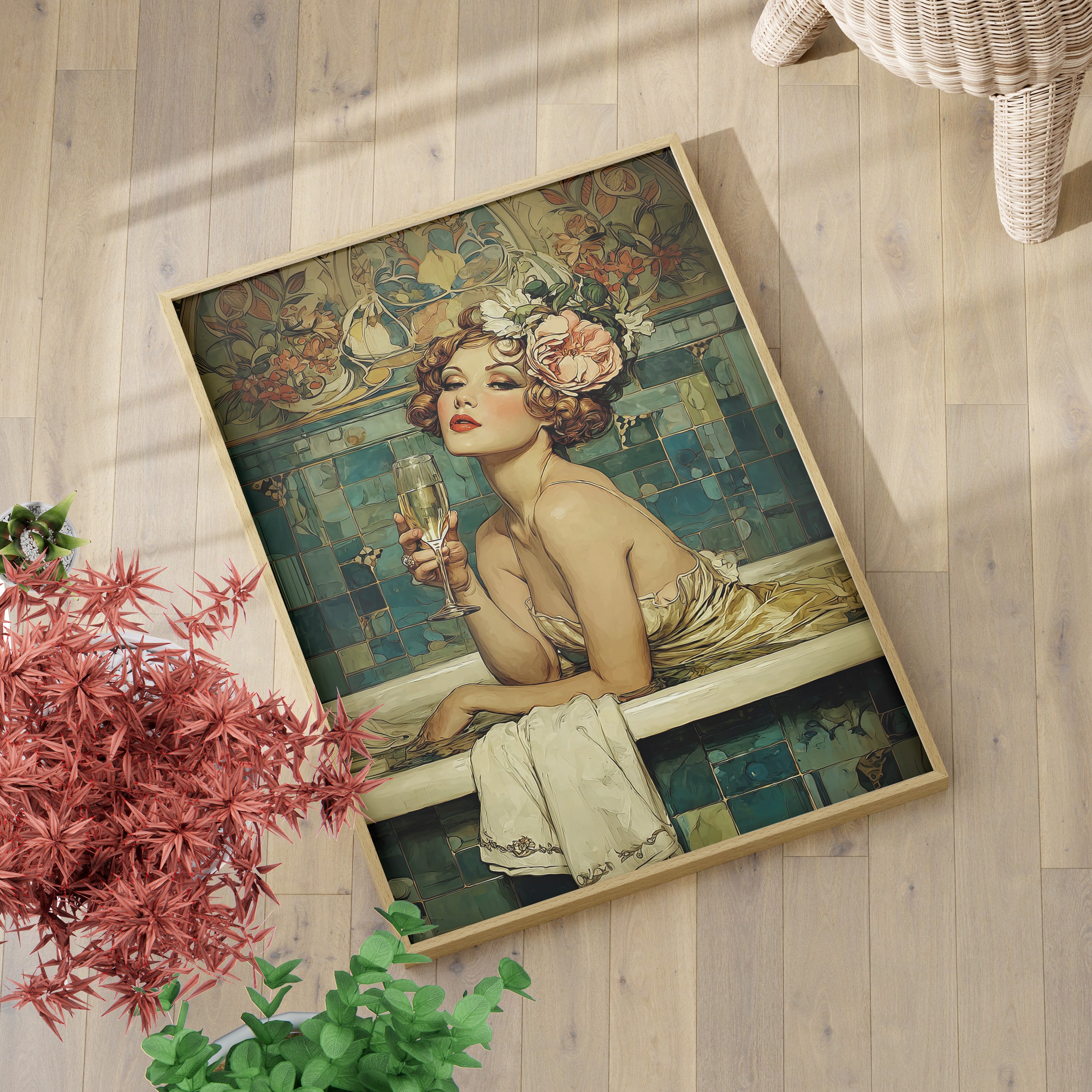 Champagne Bathtub Coquette