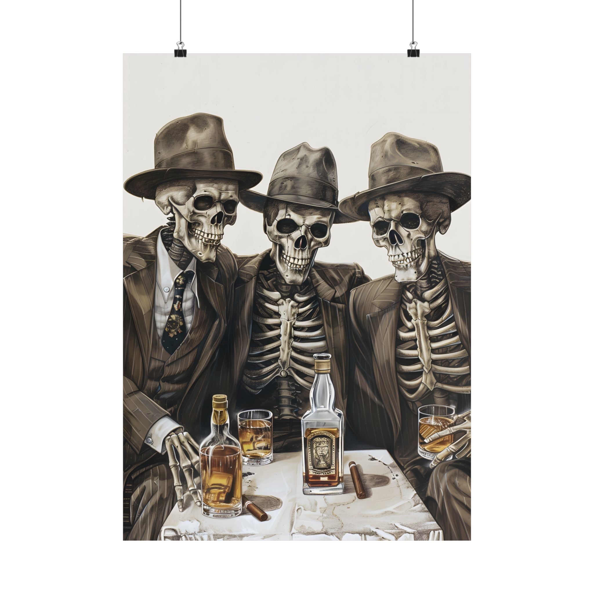 Skeleton Whiskey Gentlemen