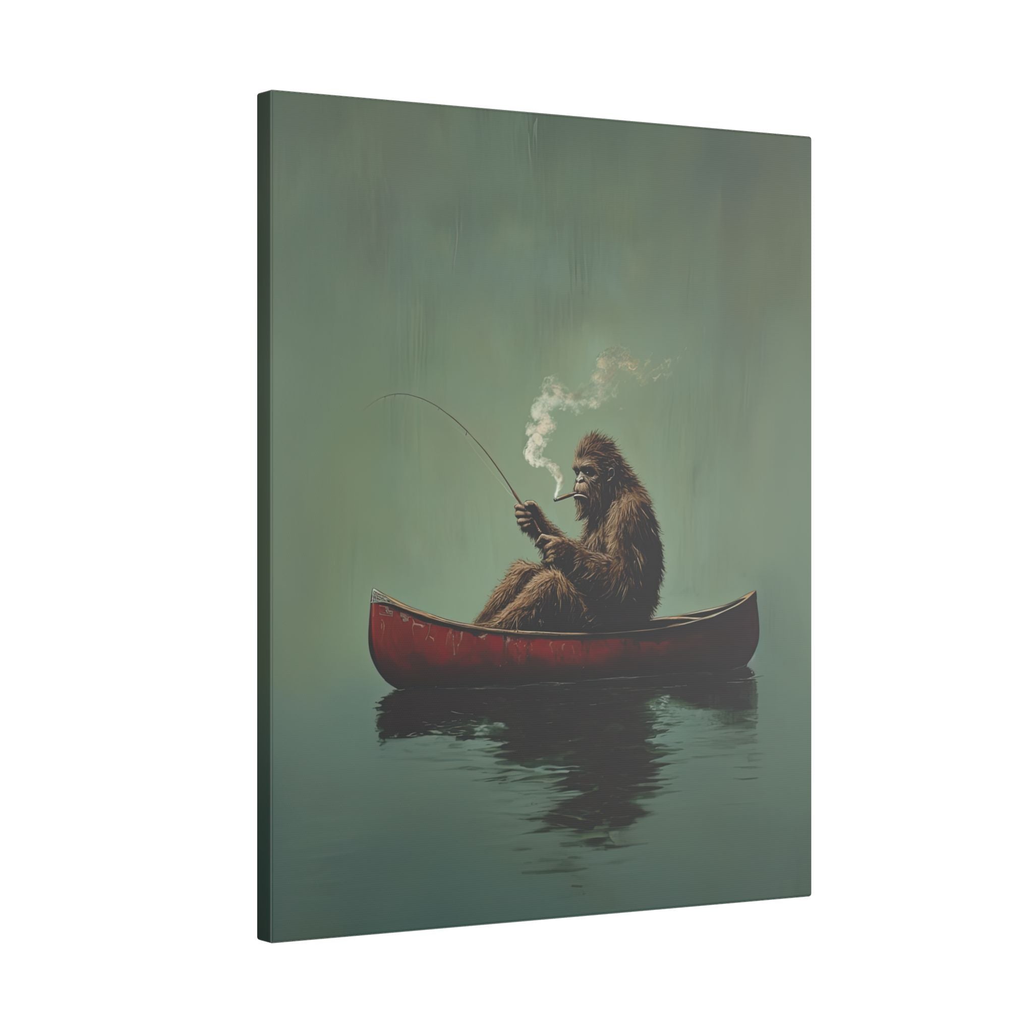 .75" Matte Canvas - Bigfoot Canoe Adventure
