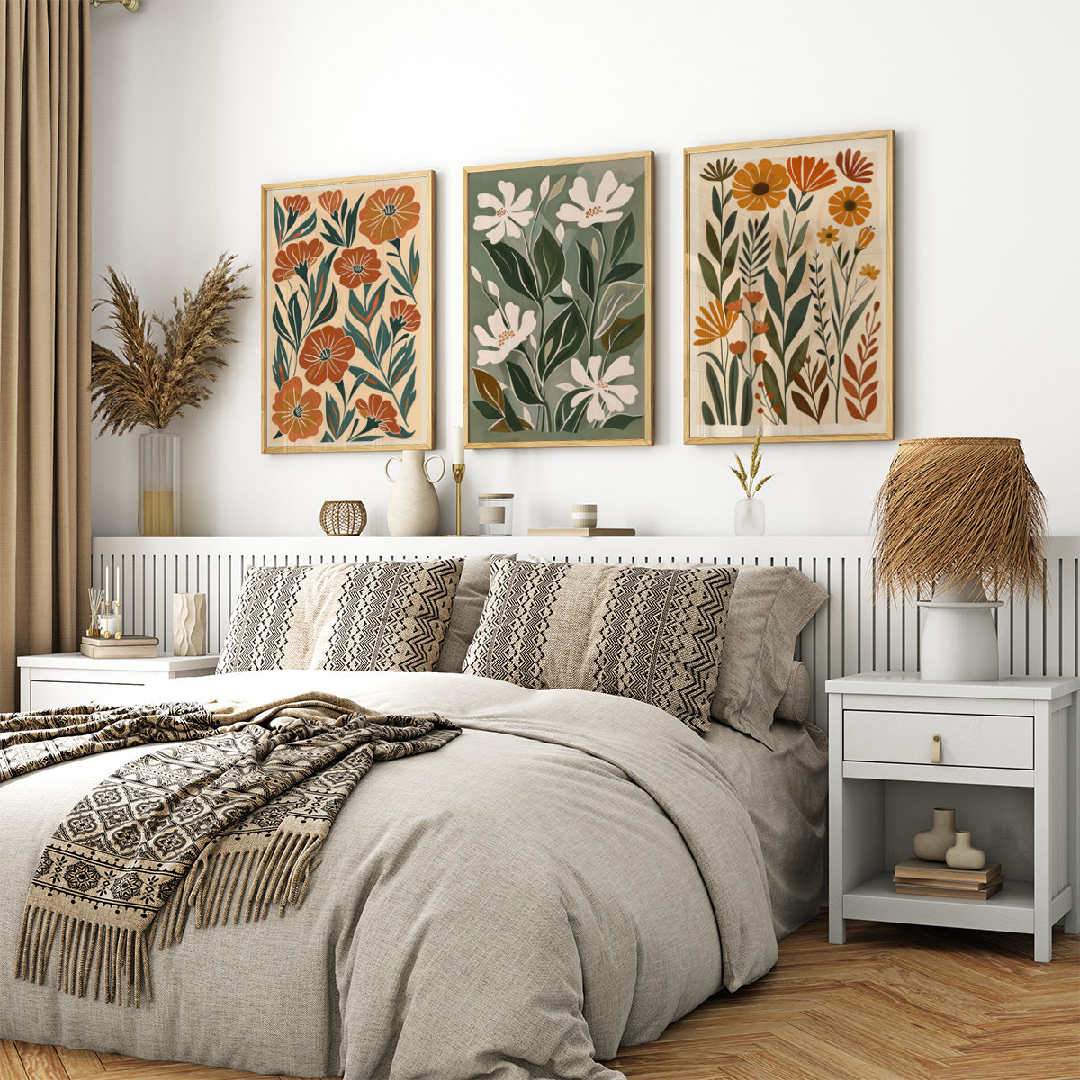 Golden Meadow Boho Blooms