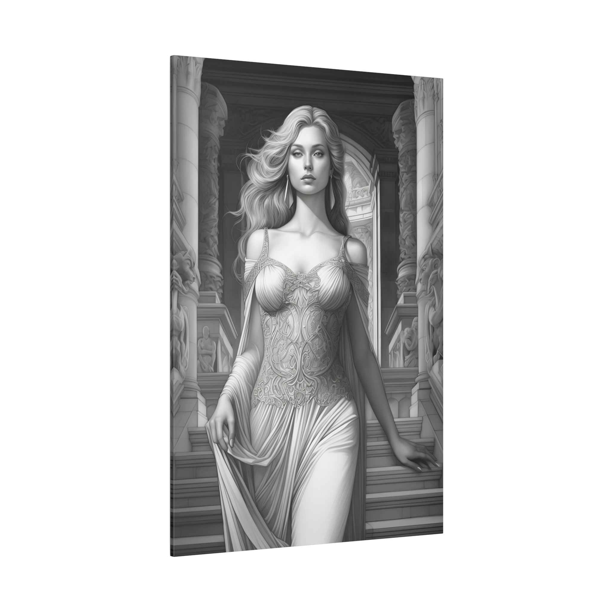 .75" Matte Canvas - Ethereal Freya&
