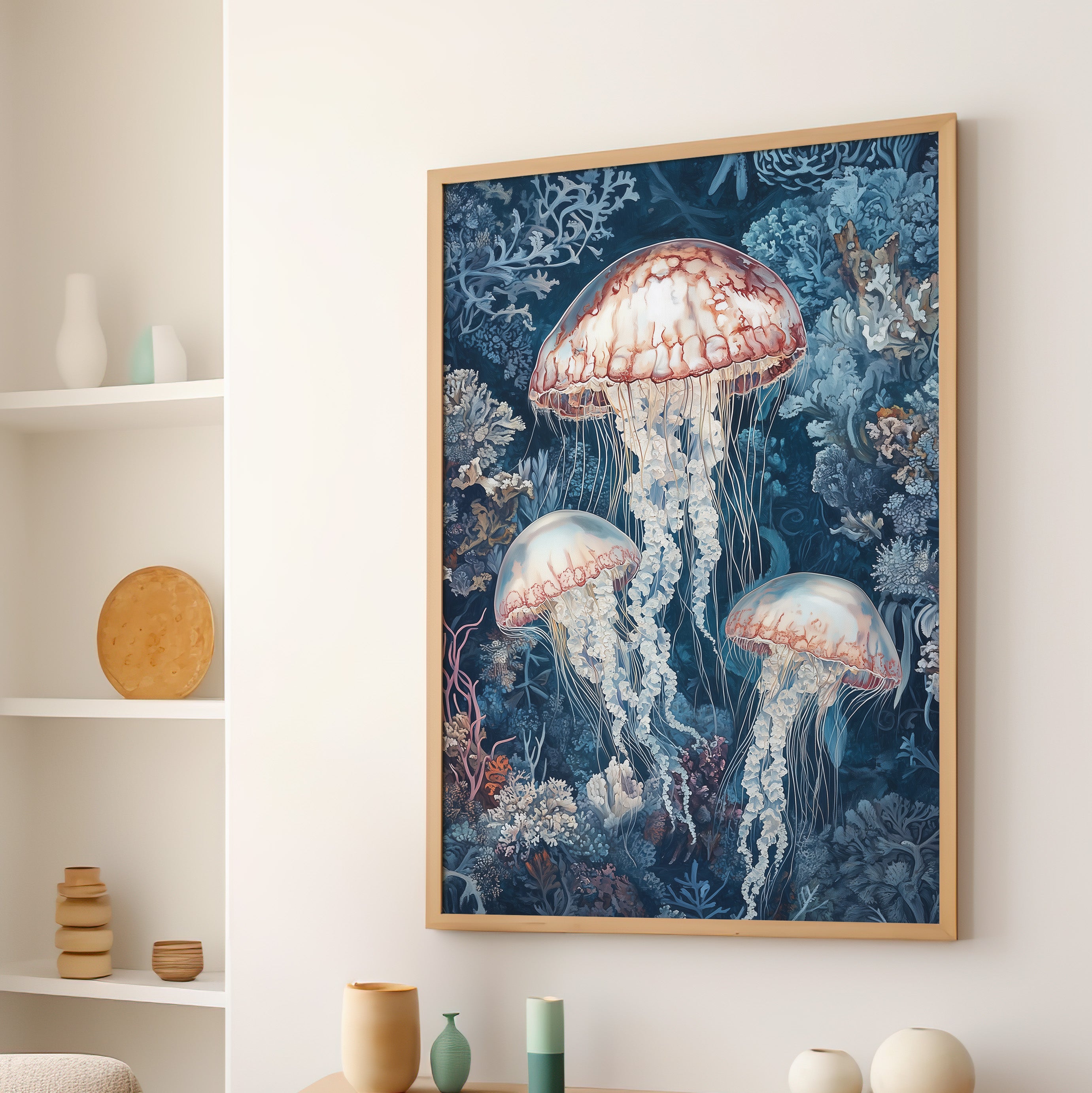 Ethereal Ocean Jellyfish