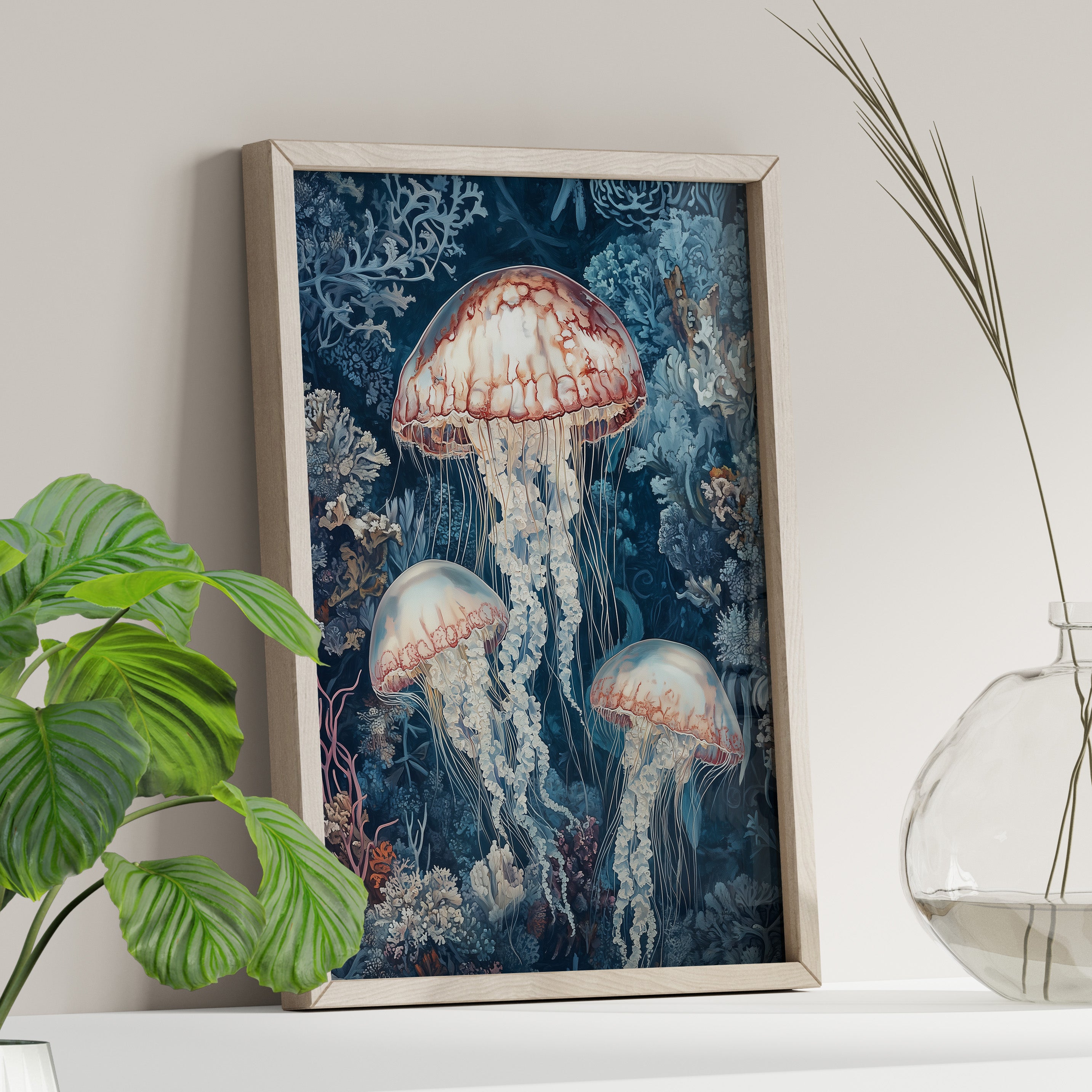 Ethereal Ocean Jellyfish