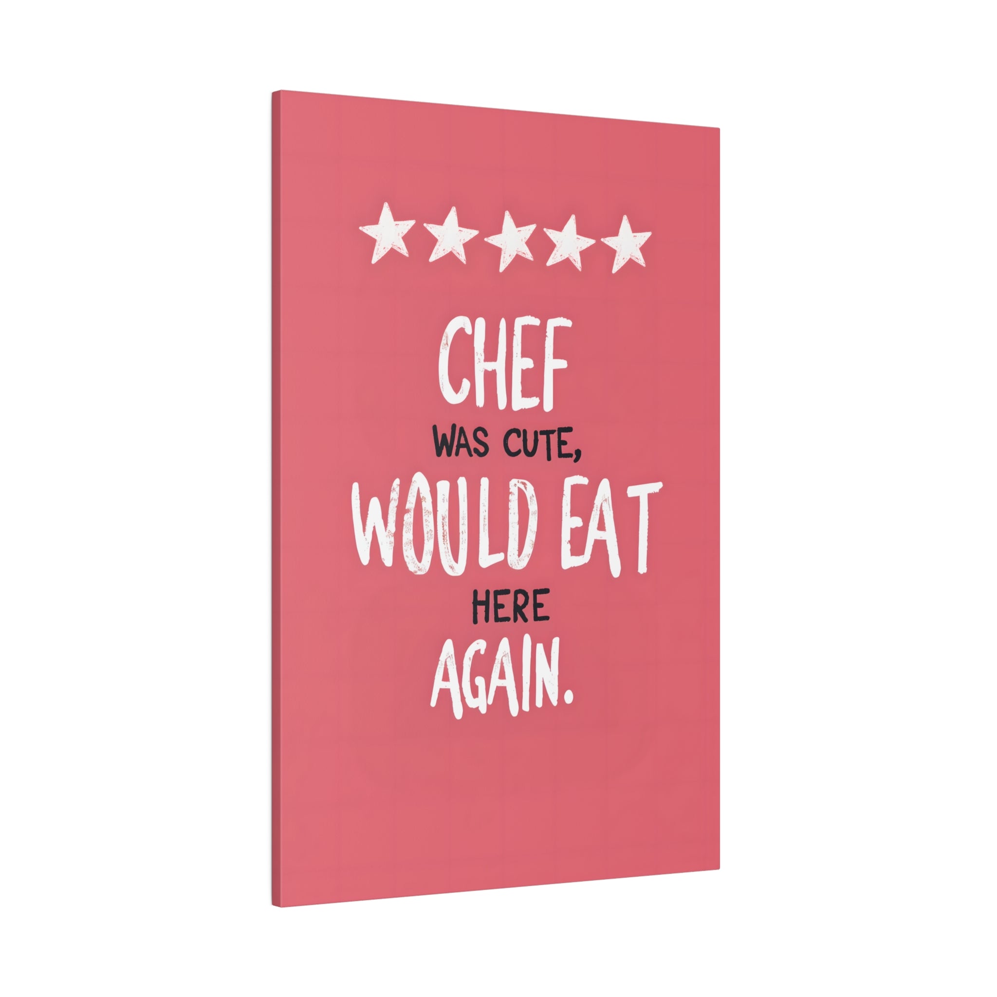 .75" Matte Canvas - Chef’s Charm