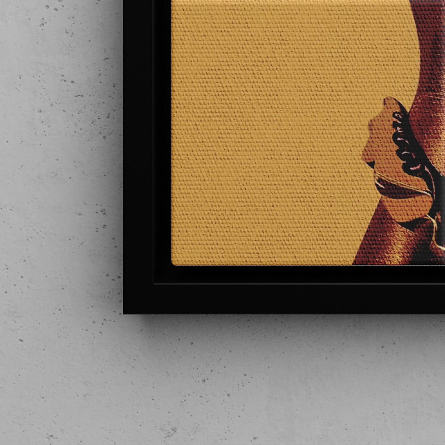 Framed Canvas - Golden Hour Wine Toast