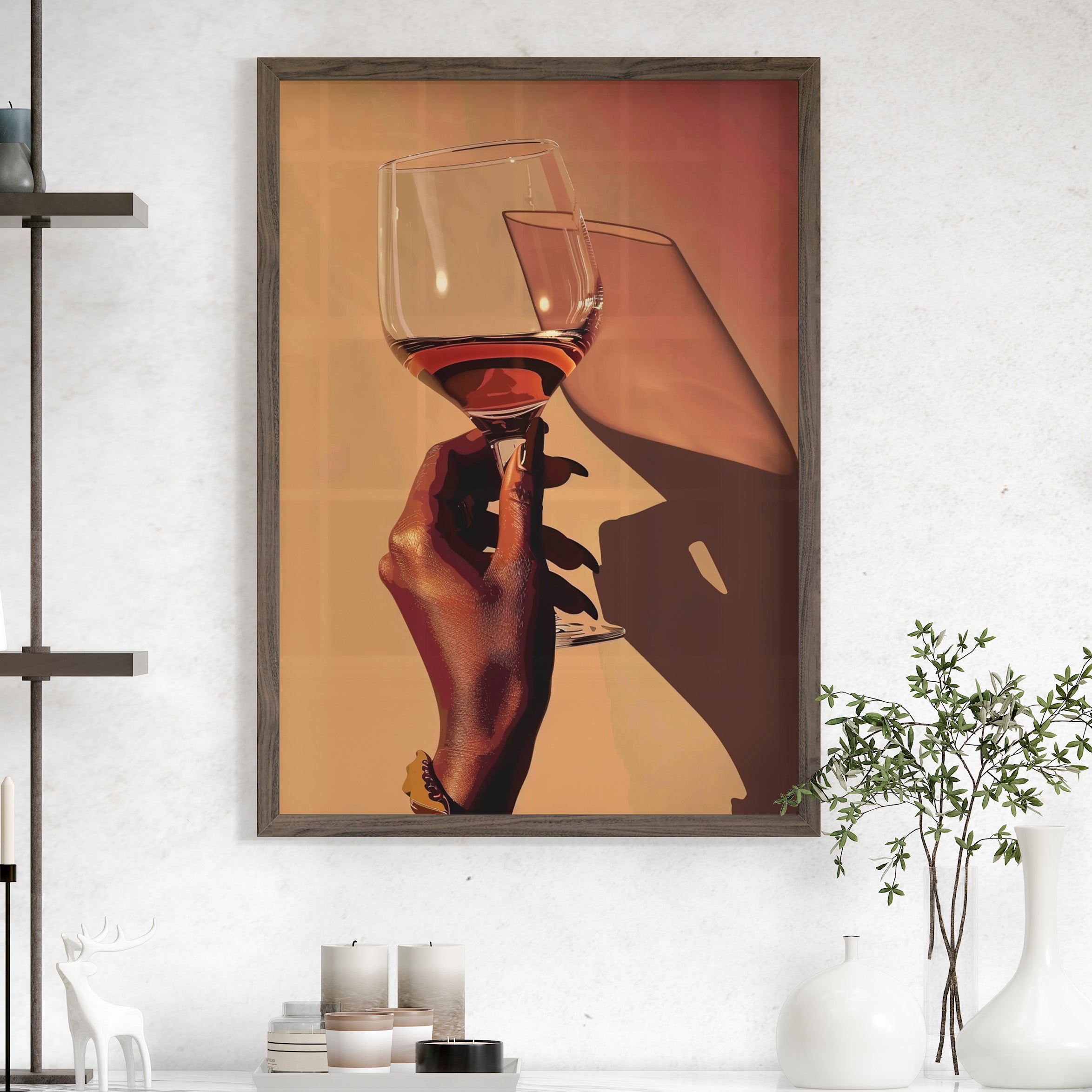 Golden Hour Wine Toast