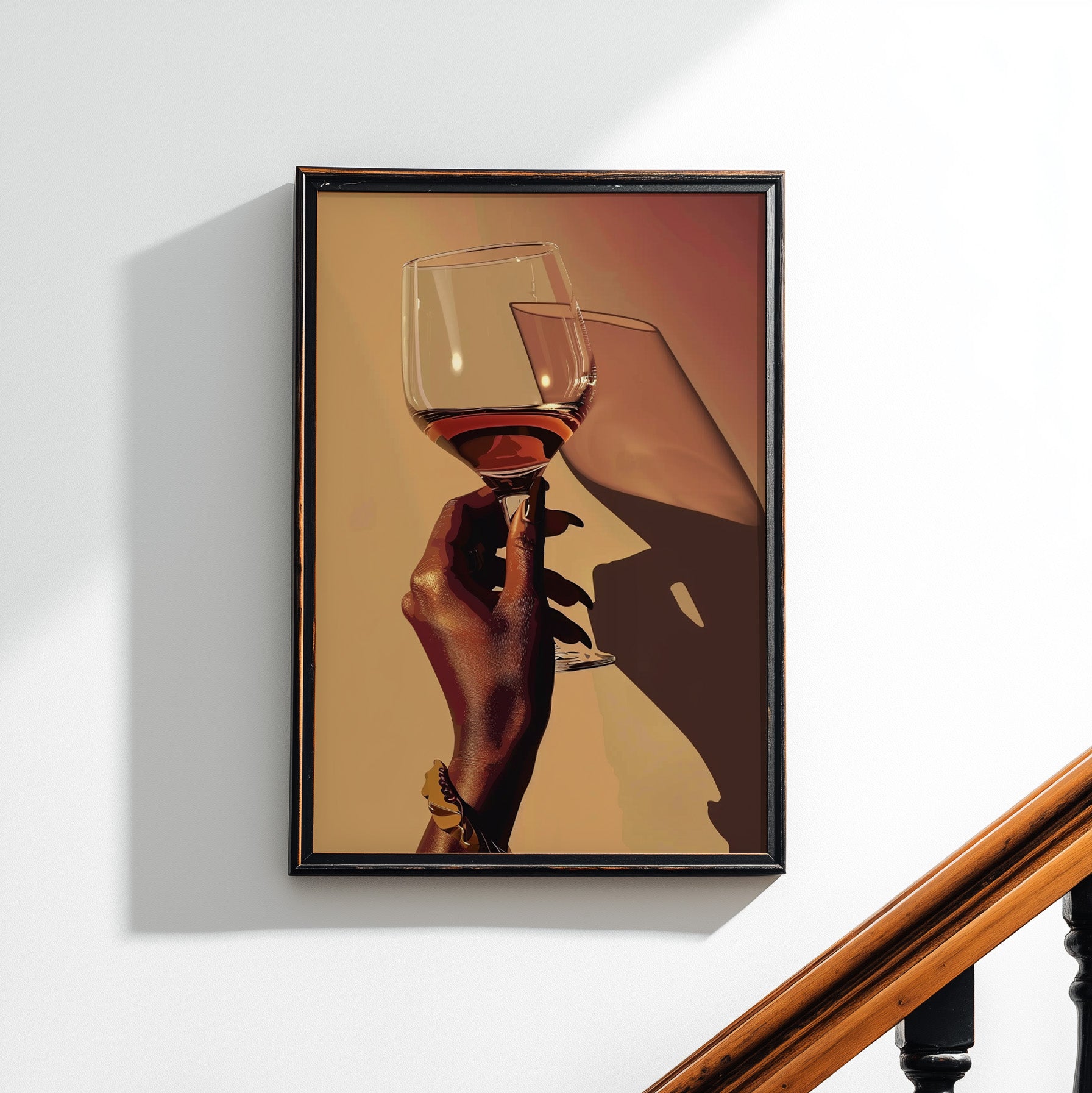 Golden Hour Wine Toast