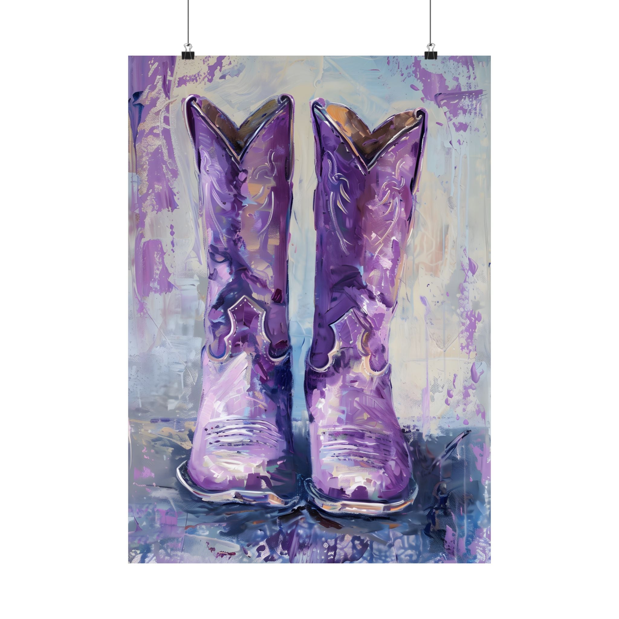 Violet Cowgirl Spirit