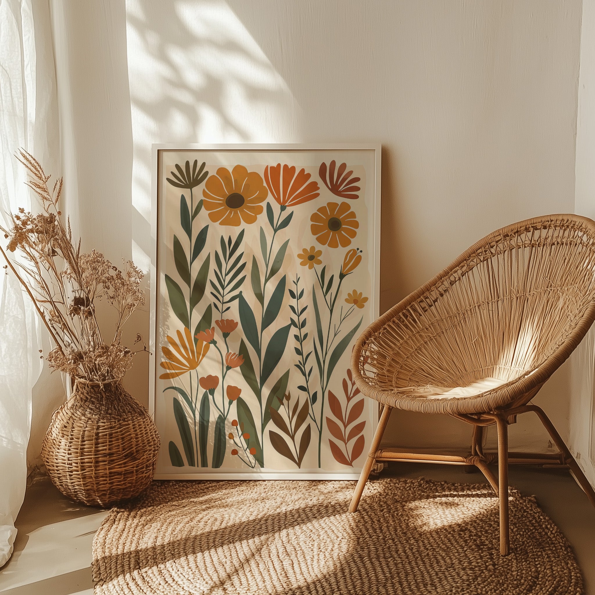 Golden Meadow Boho Blooms