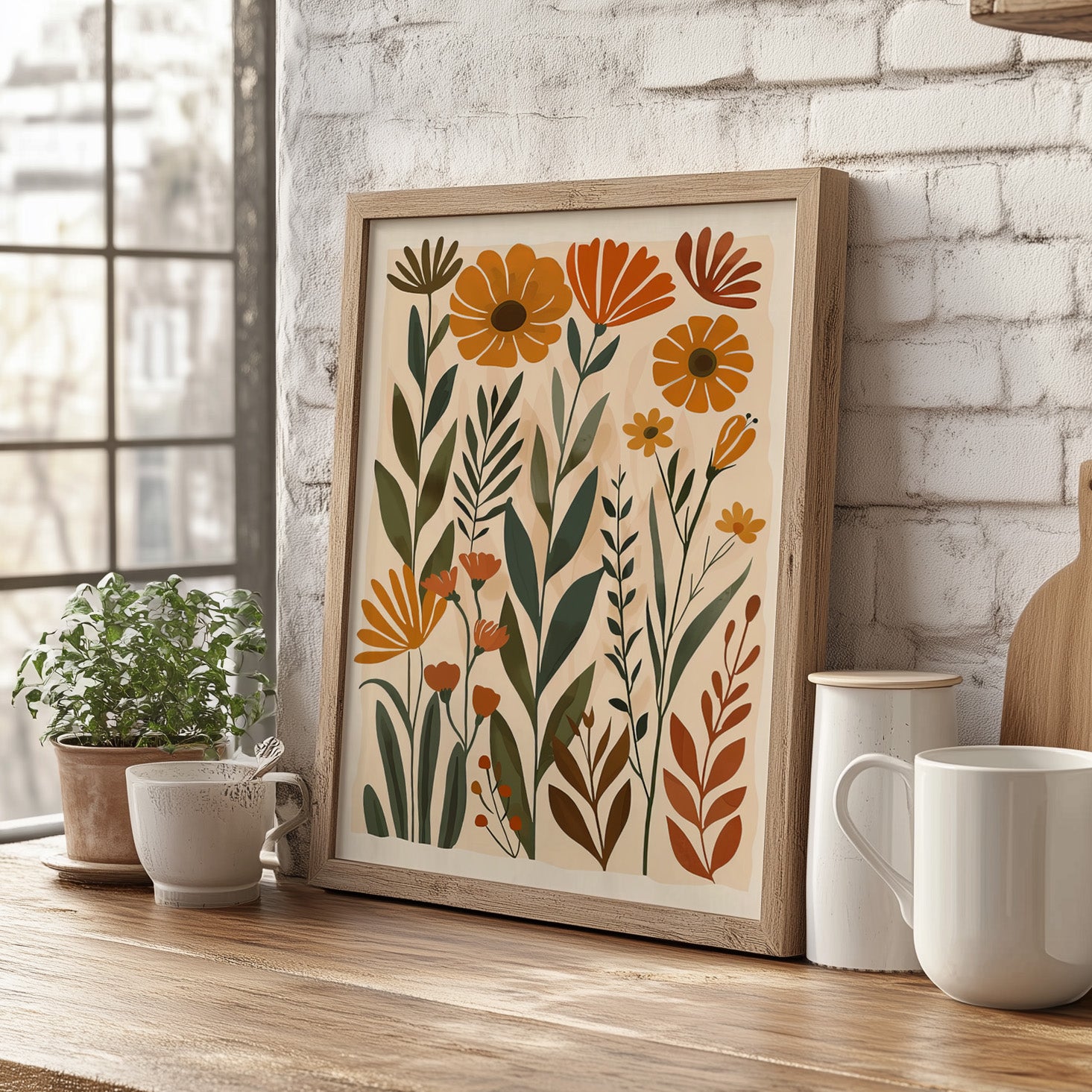 Golden Meadow Boho Blooms